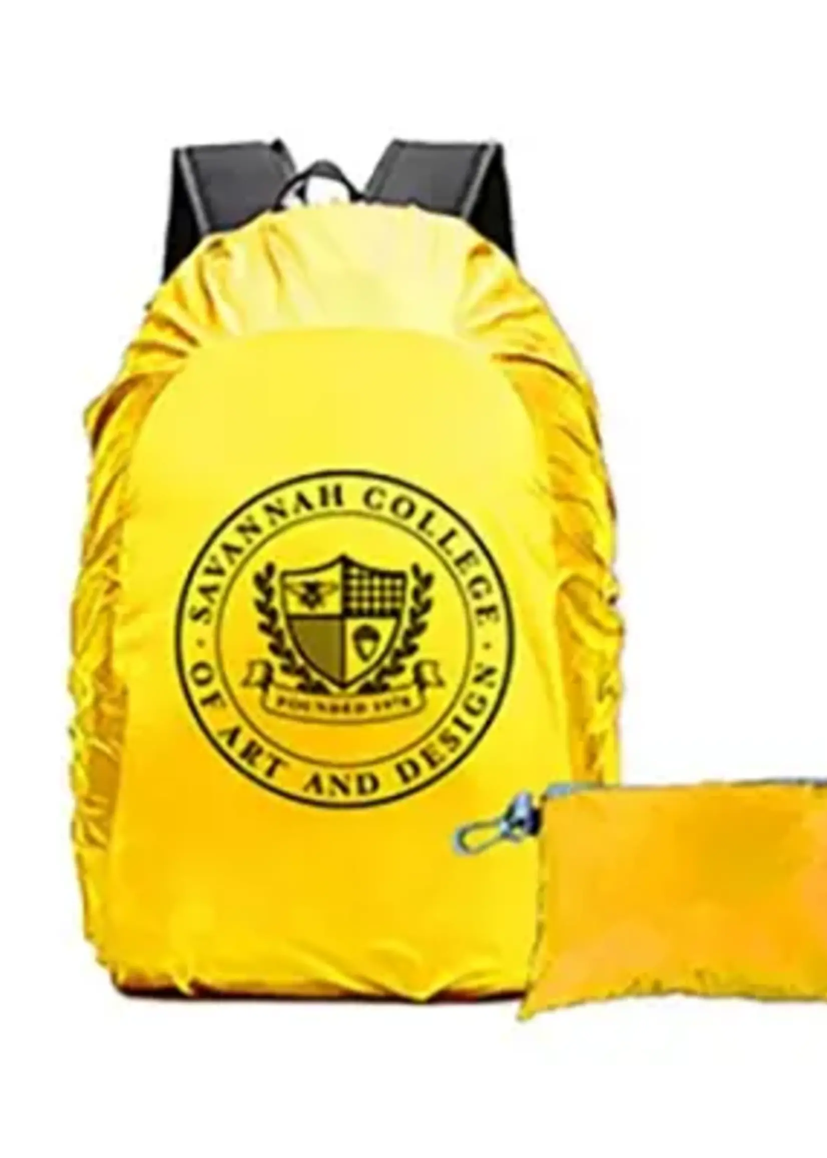 SCAD SCAD Crest Water Resistant Backpack Cover Yellow