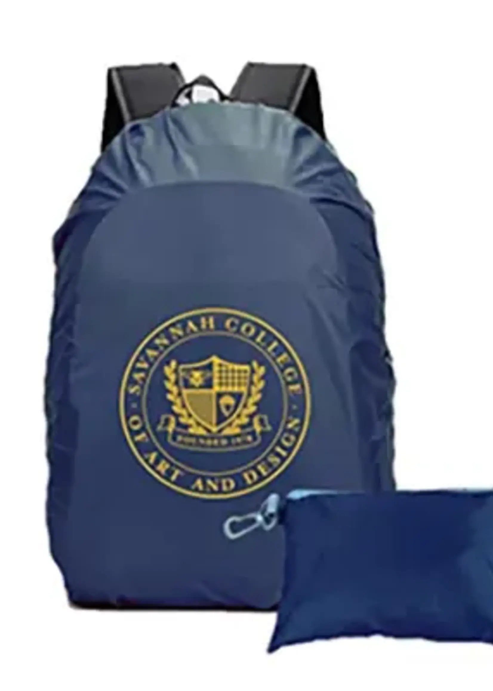 SCAD SCAD Crest Water Resistant Backpack Cover Navy