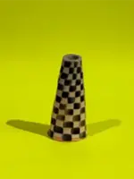 Zander Stefanhi Zander Stefanhi, Small Checkered Vase