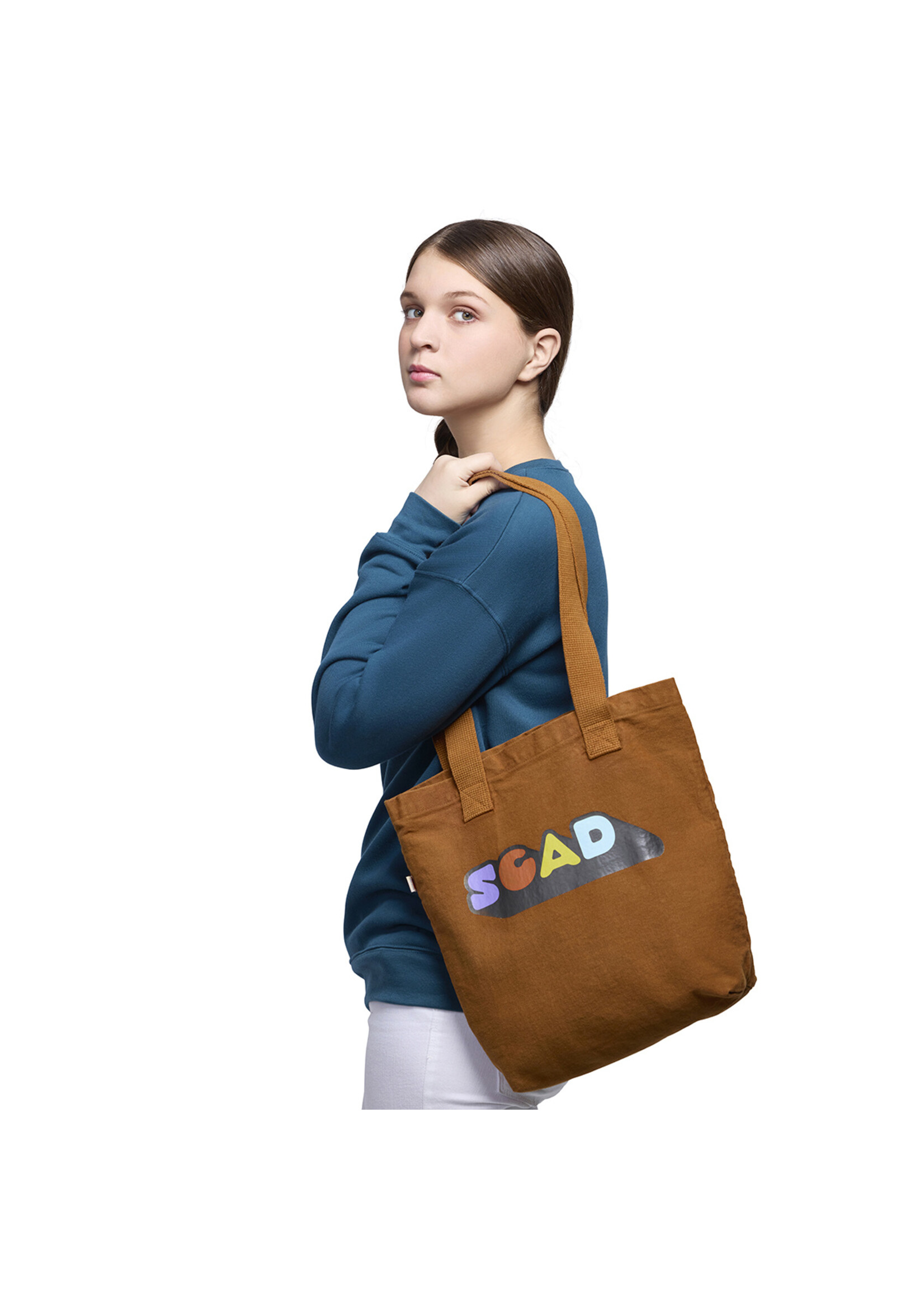 SCAD SCAD Skater, Toast, Canvas Tote