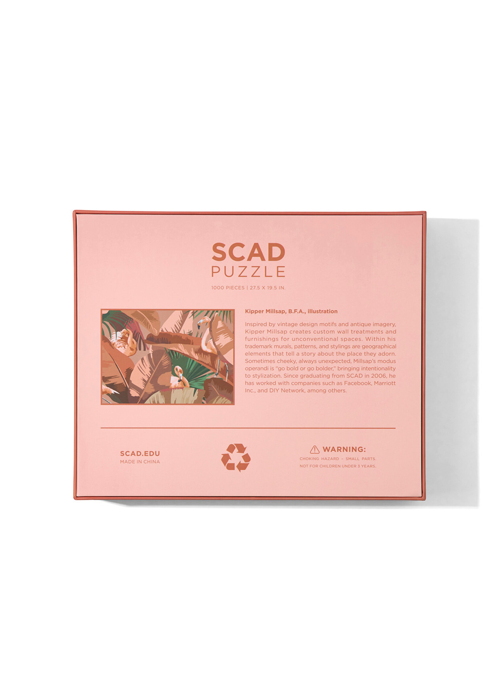 SCAD SCAD Puzzle Flamingo, Kipper Millsap
