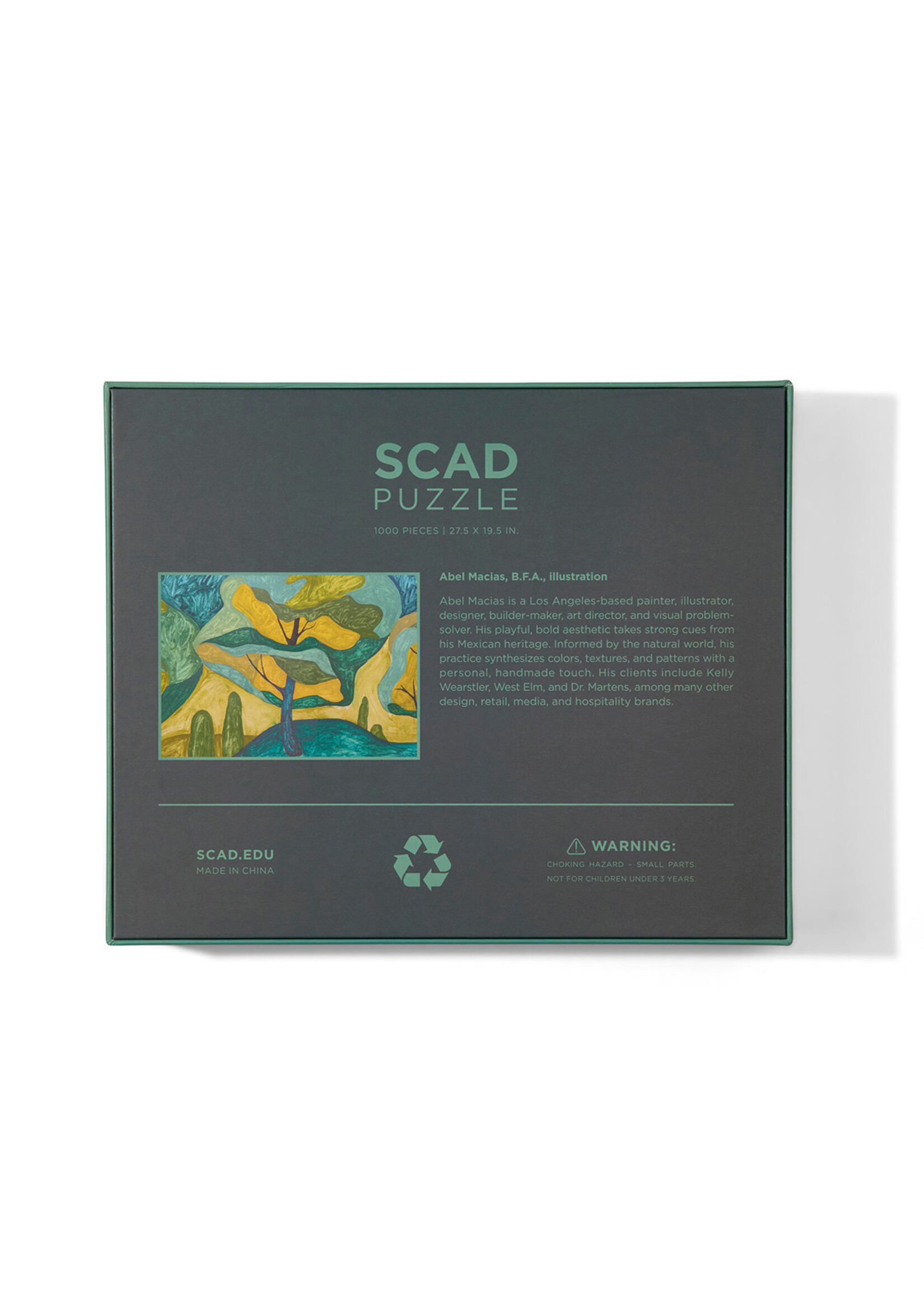 SCAD SCAD Puzzle Trees, Abel Macias