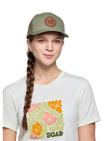 SCAD SCAD Crest Olive Snapback Trucker Cap