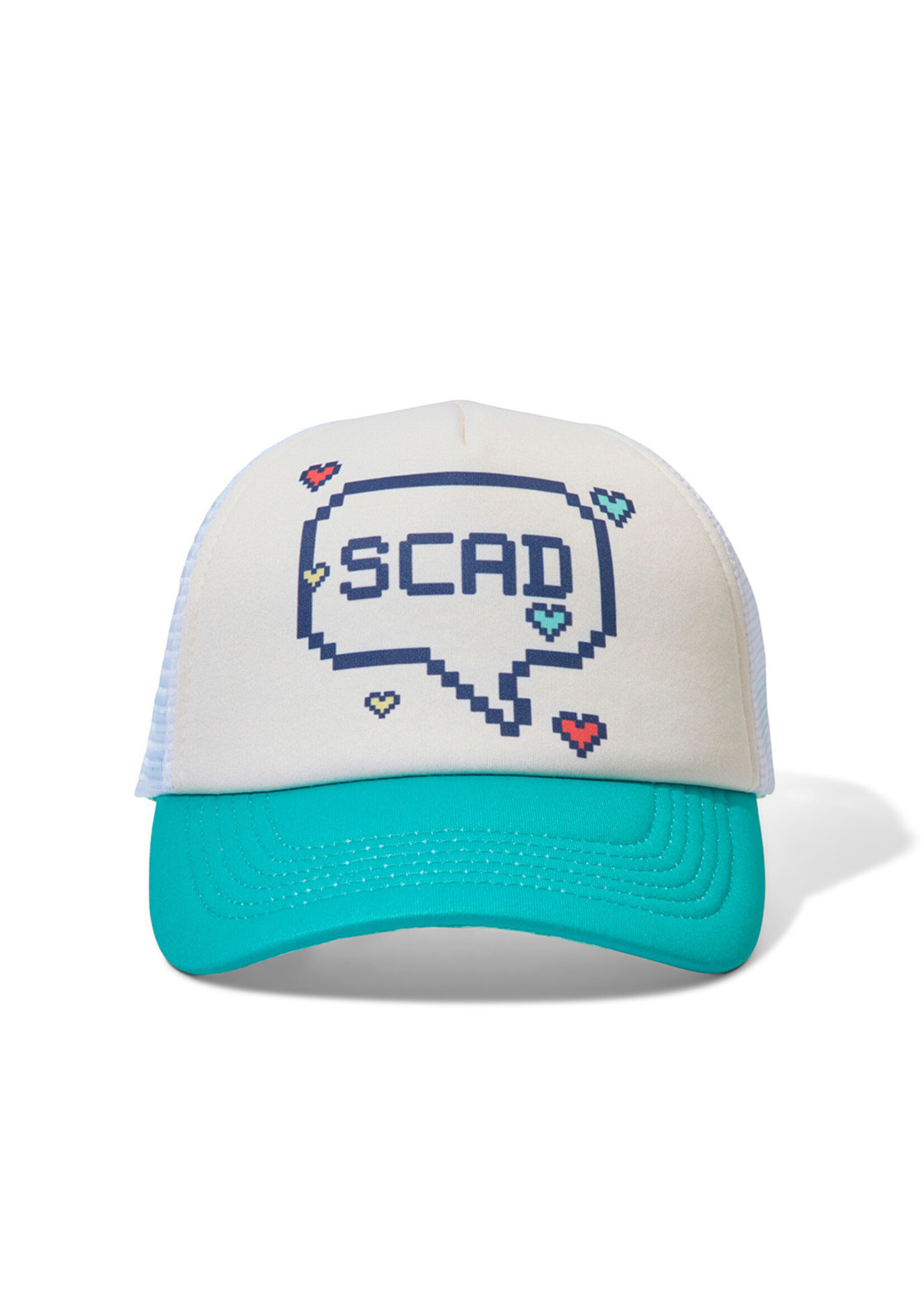 SCAD SCAD 8-bit Bubble Cap White/Turquoise