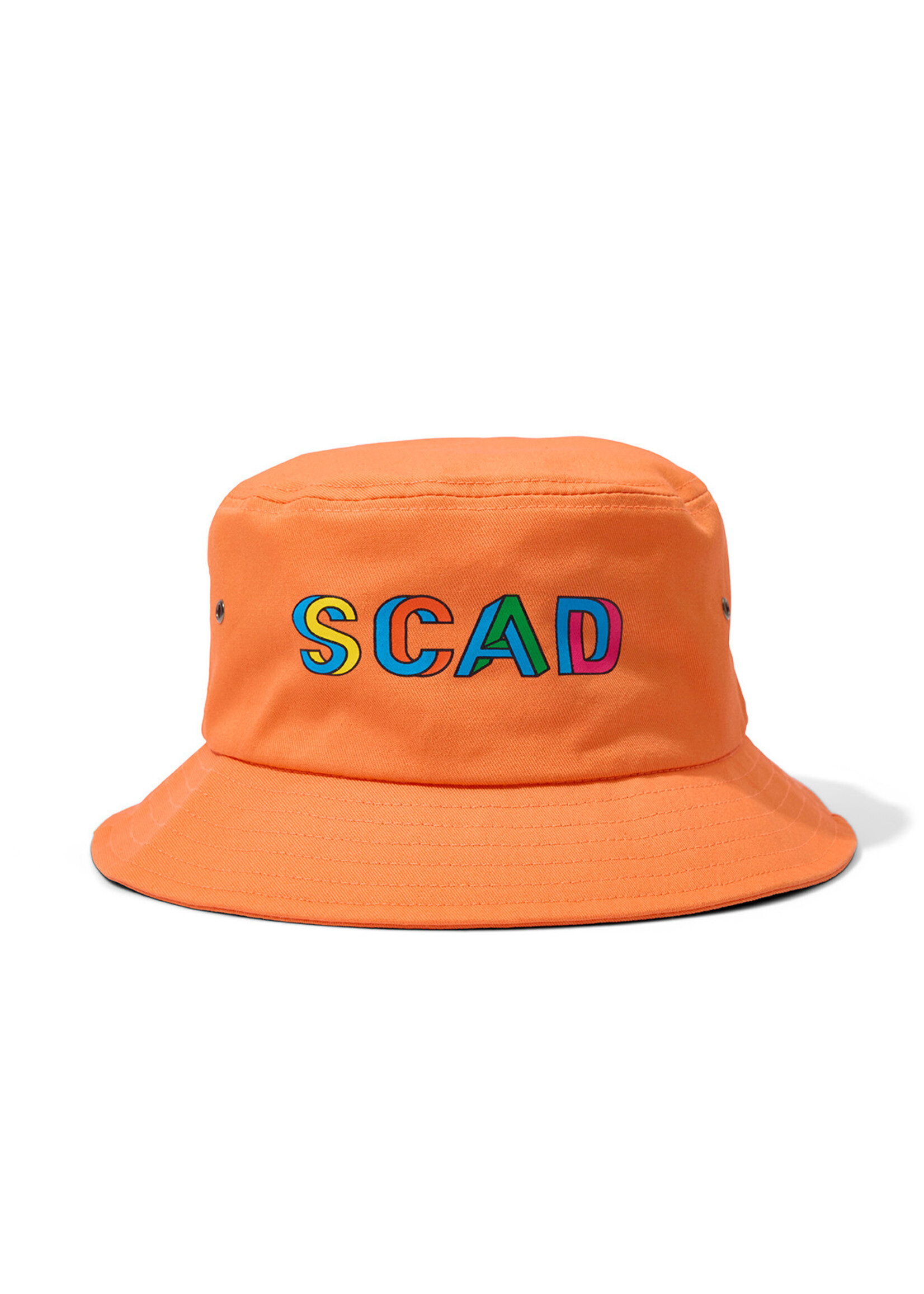 SCAD 3D Twist Coral Bucket Hat