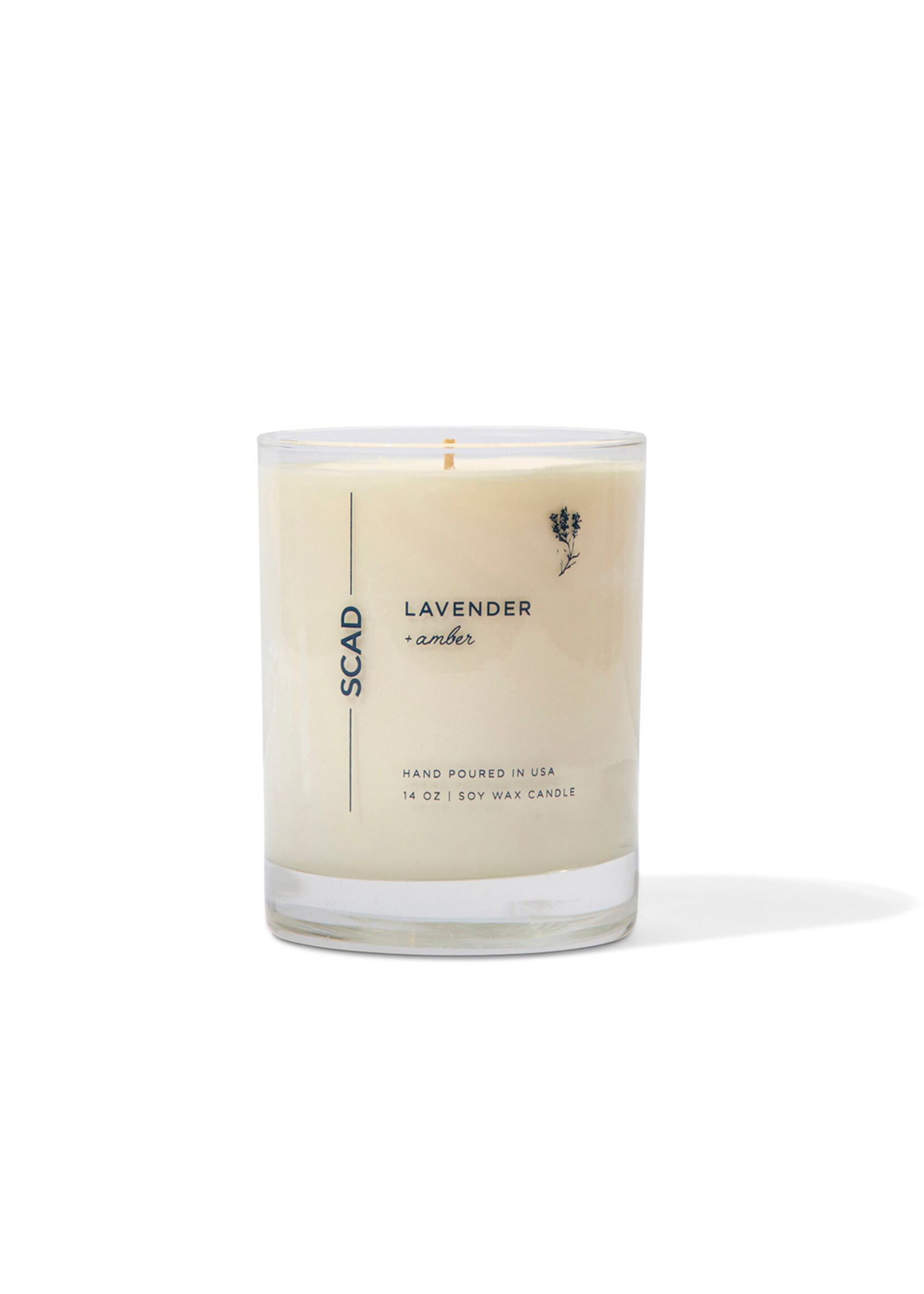 SCAD Lavender + Amber 14 oz SCAD Candle