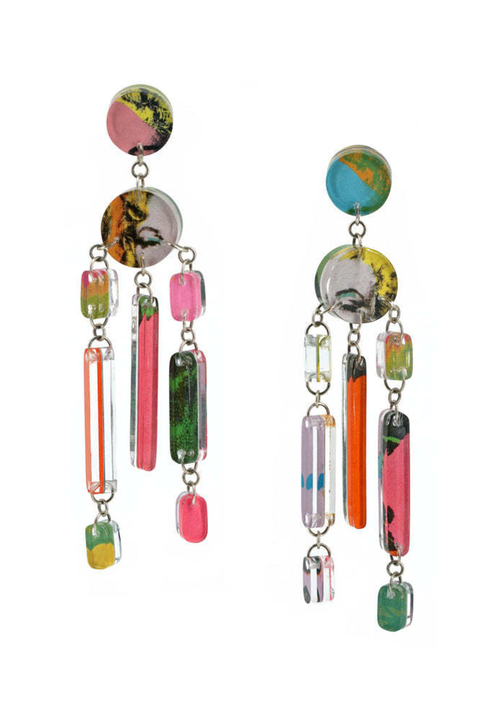 Marilyn in Bloom Chandelier Earrings