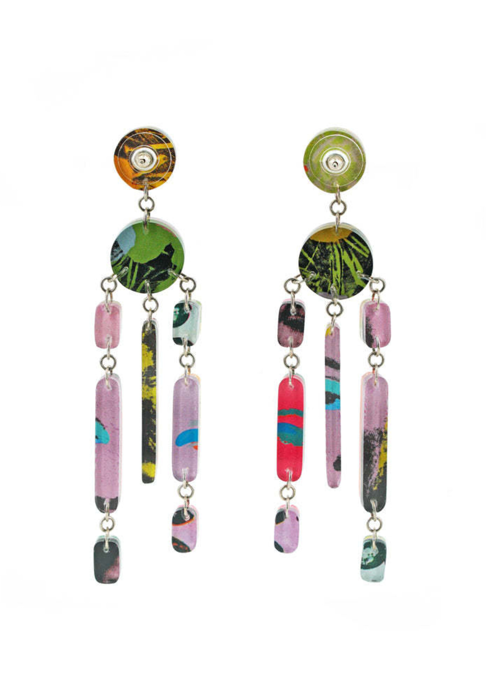 Marilyn in Bloom Chandelier Earrings