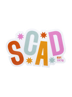 SCAD SCAD Starburst Bumper Sticker