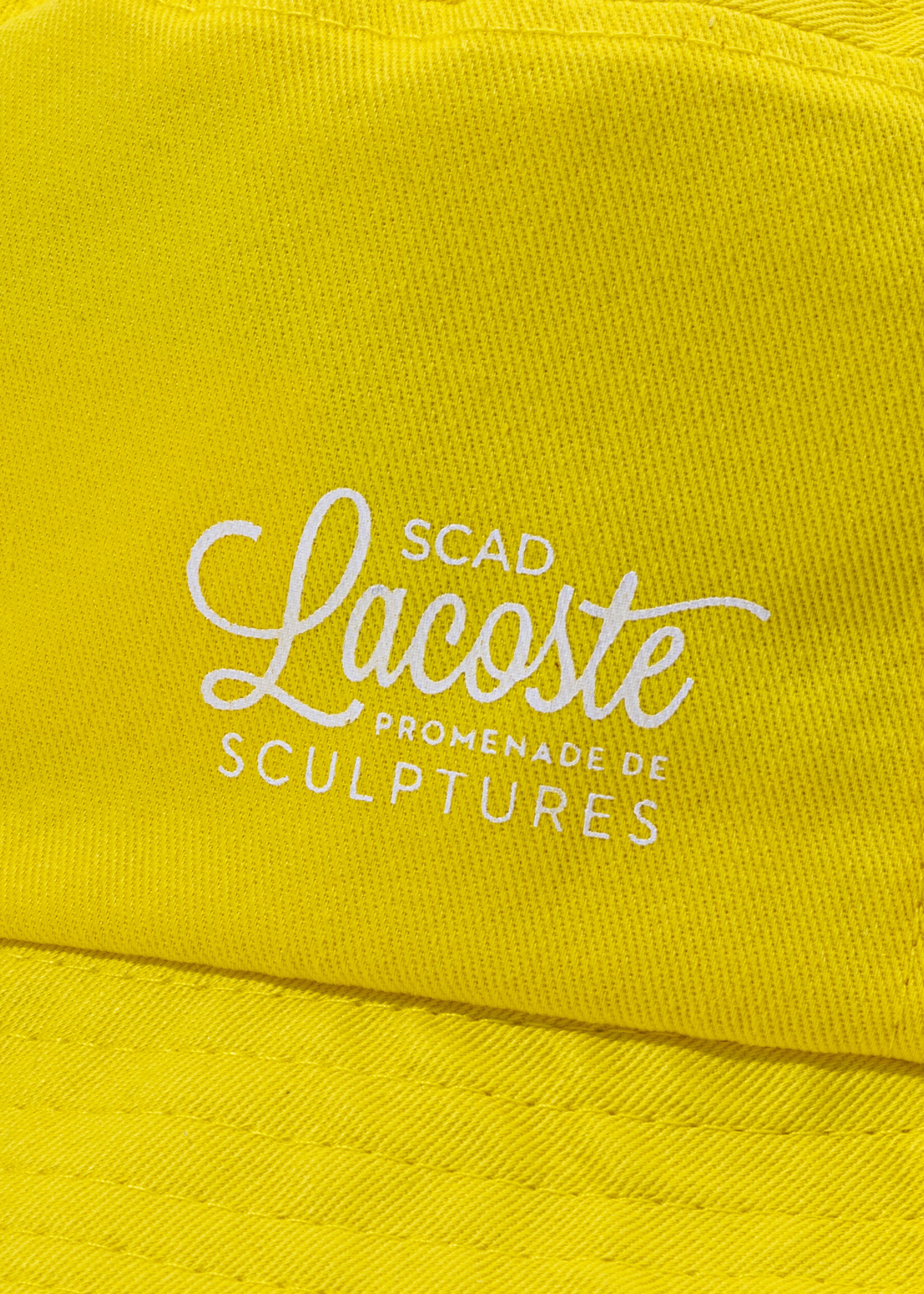 SCAD Wendy White Yellow Bucket Hat