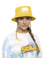 SCAD Wendy White Yellow Bucket Hat