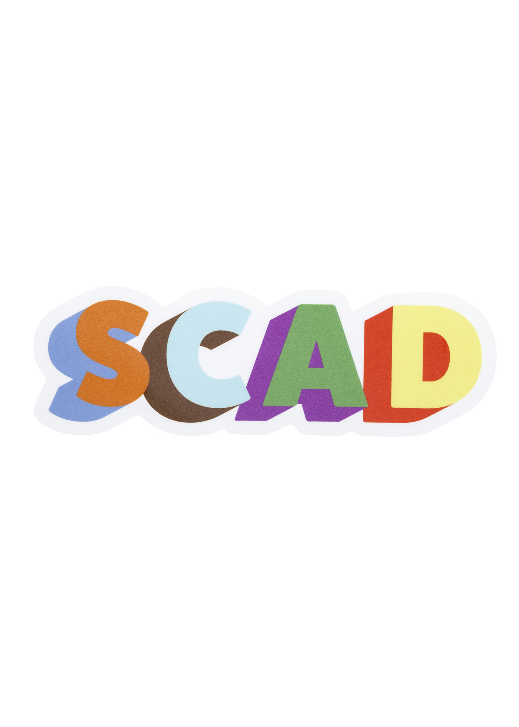 SCAD SCAD Color Block Bumper Sticker
