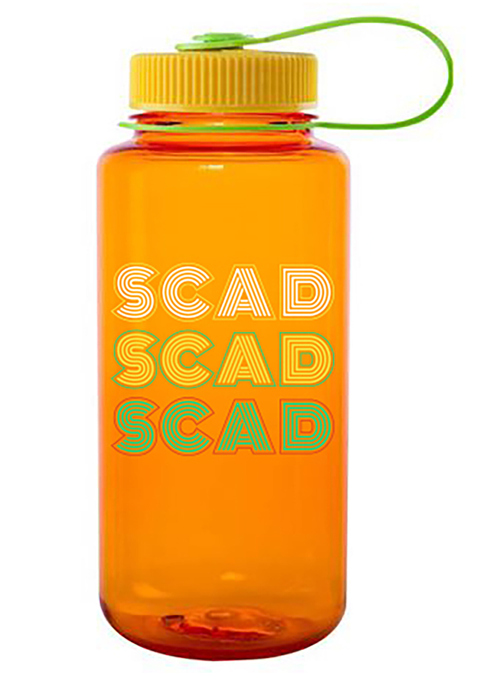 SCAD SCAD Record Nalgene Orange Water Bottle 32 oz