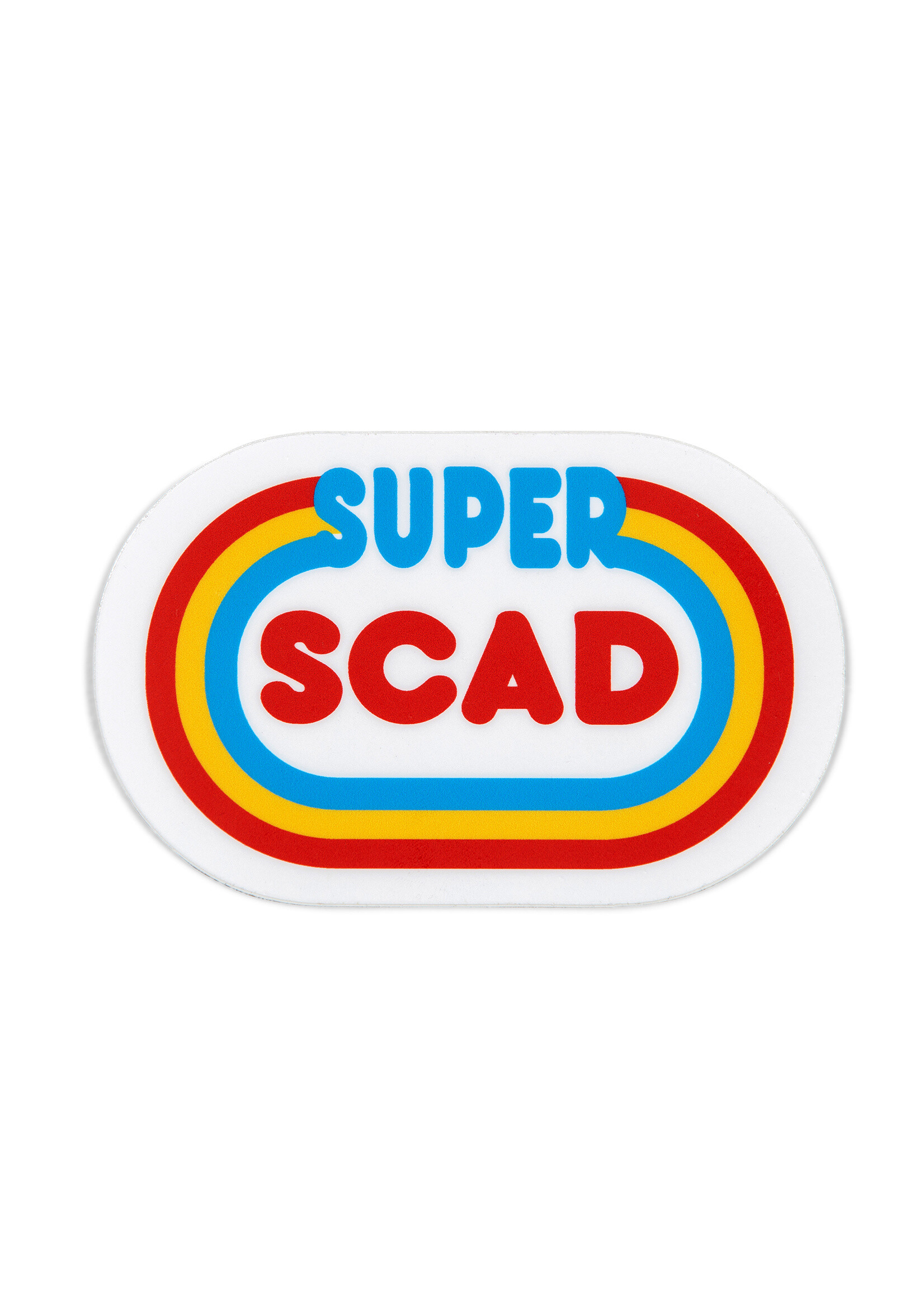 SCAD SCAD Super SCAD Bumper Sticker