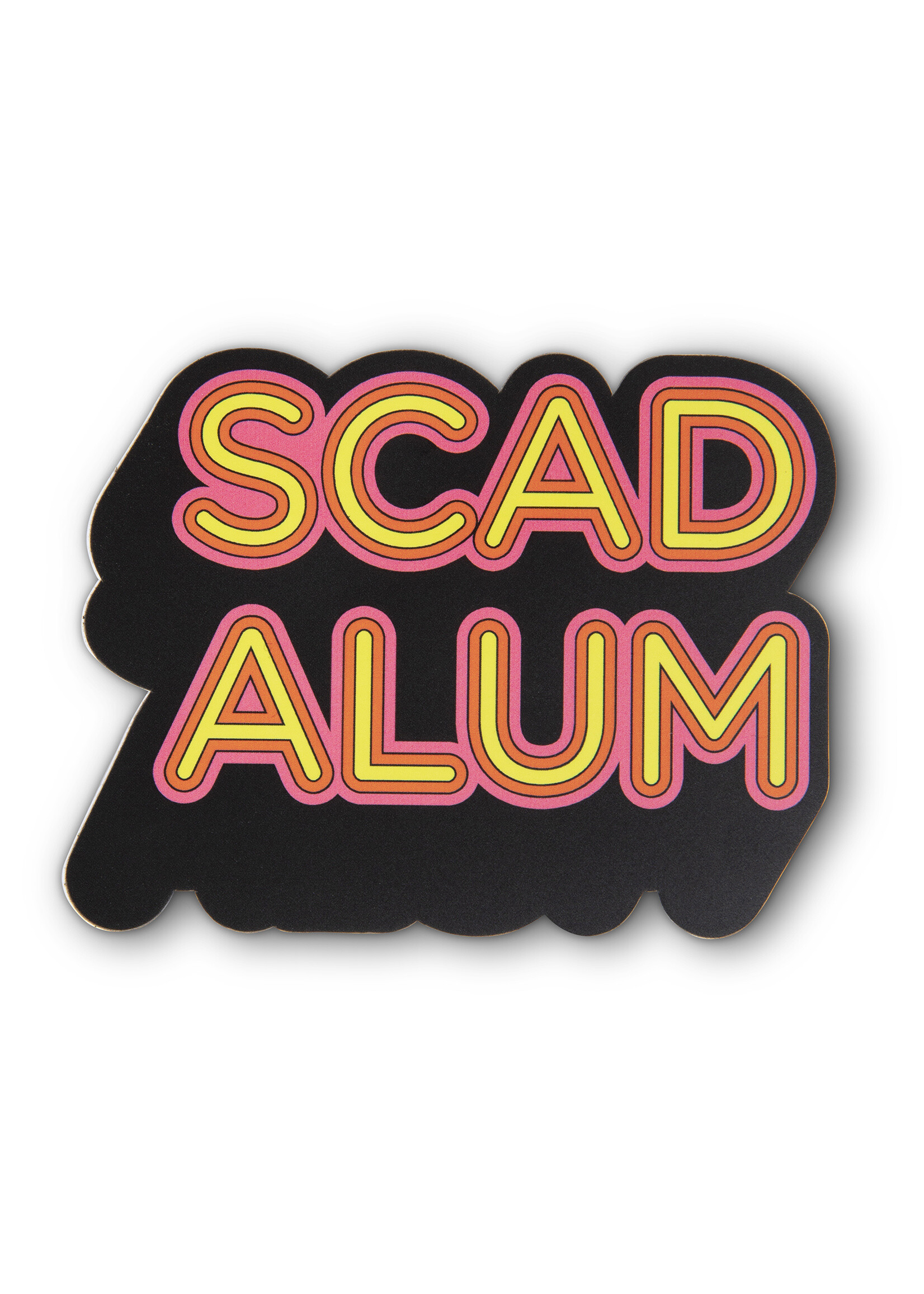 SCAD SCAD Alum Bumper Sticker