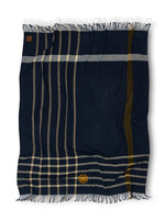 SCAD SCAD Crest Brushed Cotton Throw Blanket