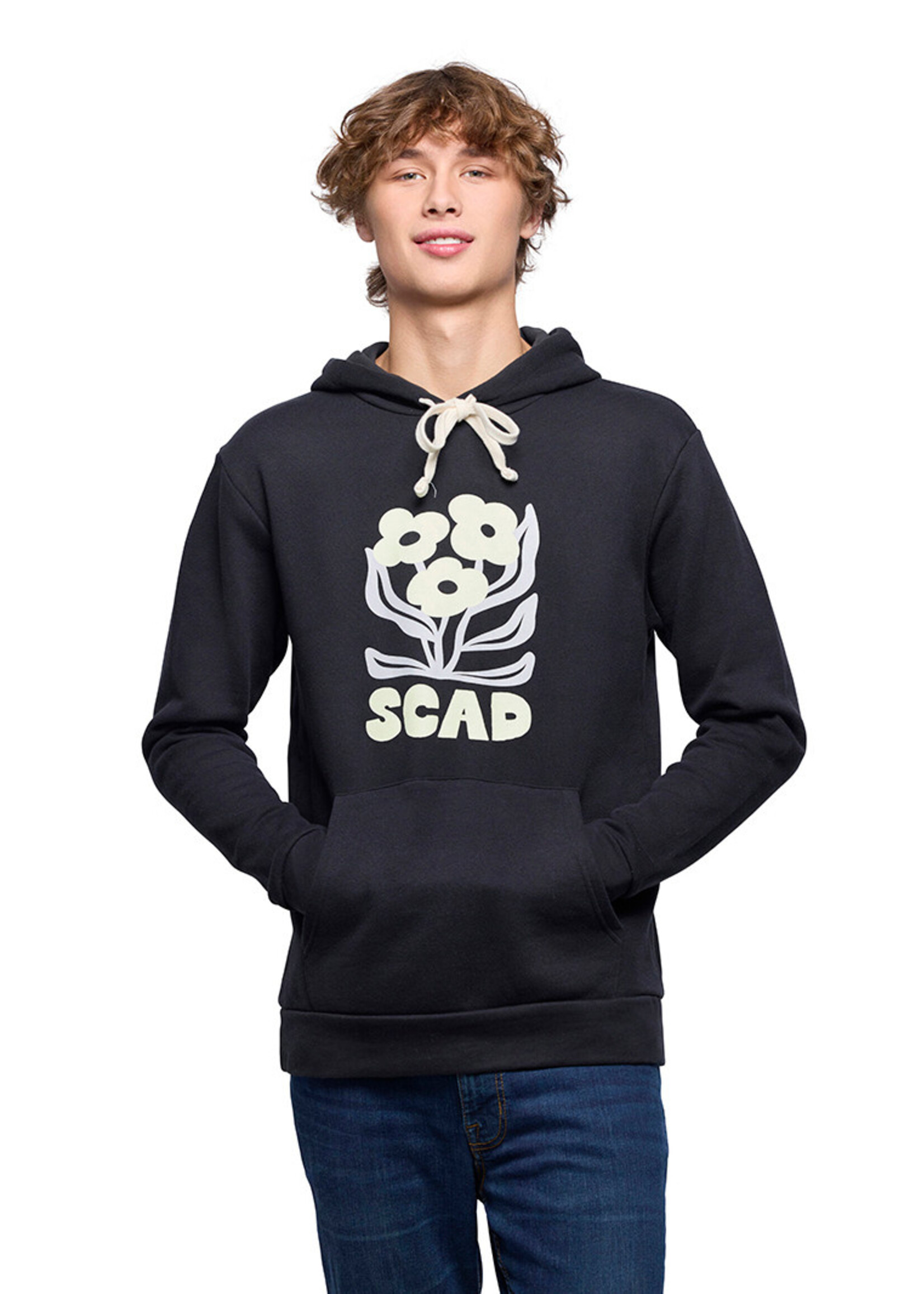 SCAD SCAD Reverse Negative Hooded Sweatshirt