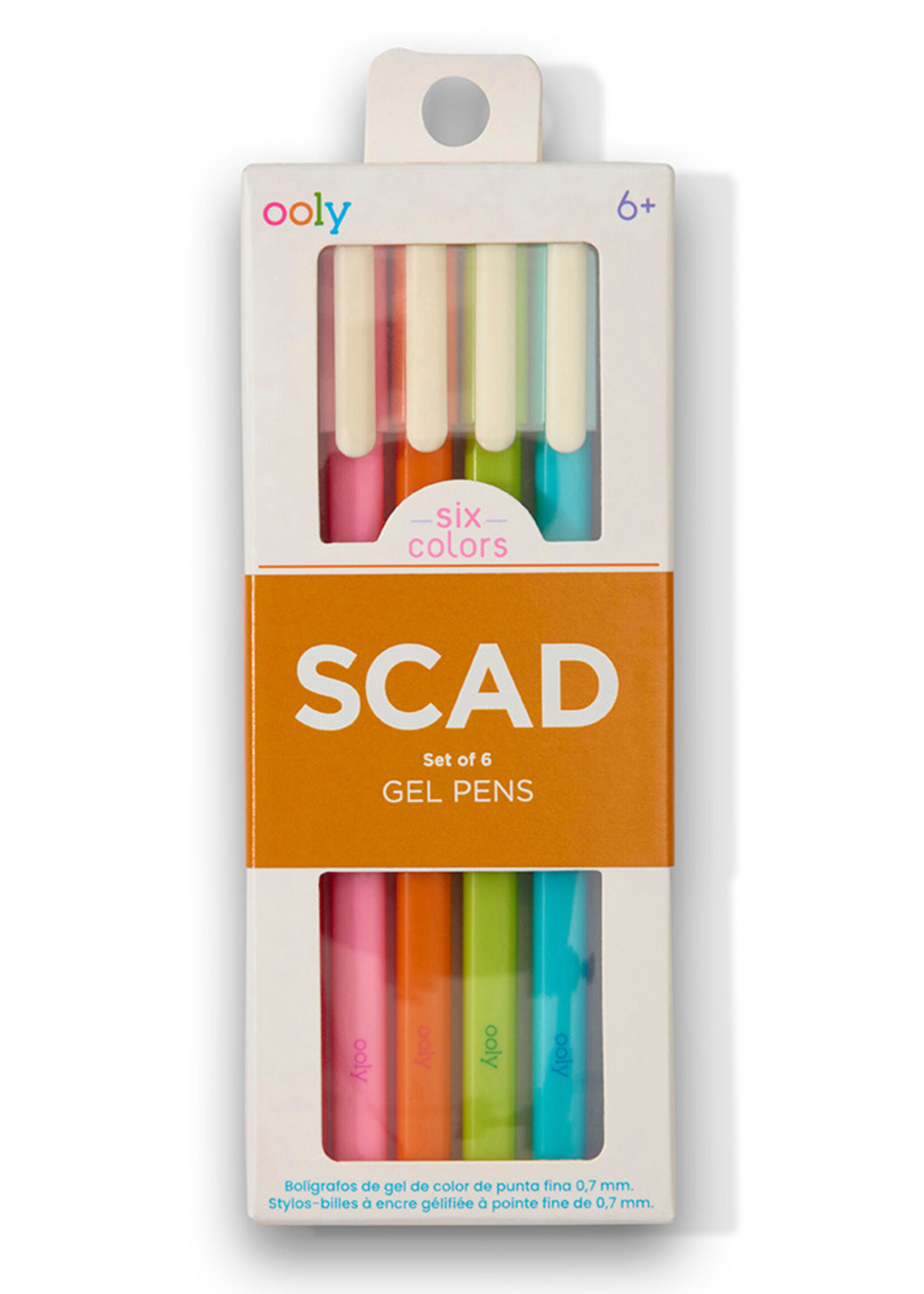 SCAD SCAD Gel Pens - set of 6