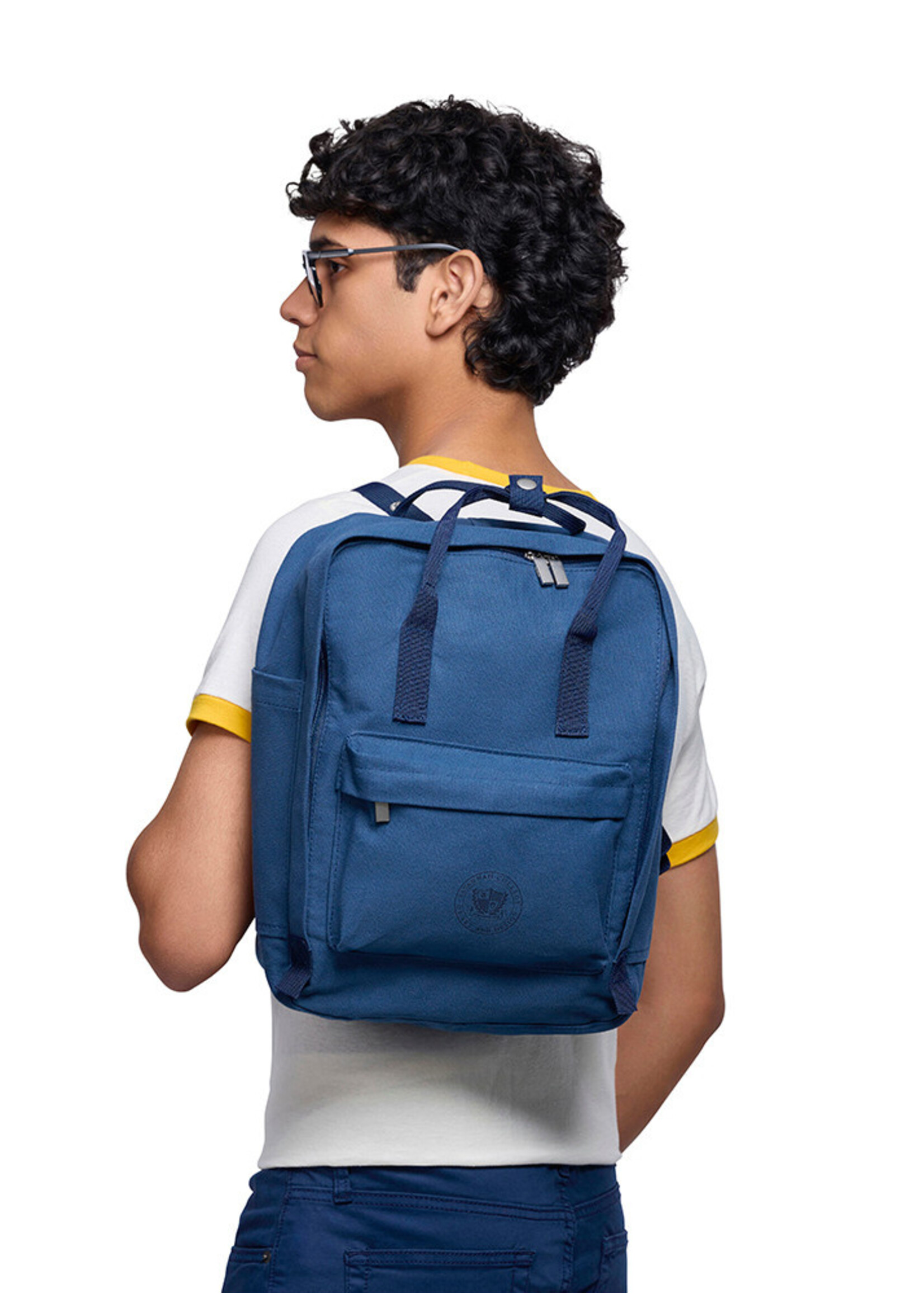 SCAD SCAD Crest Navy Mini Backpack