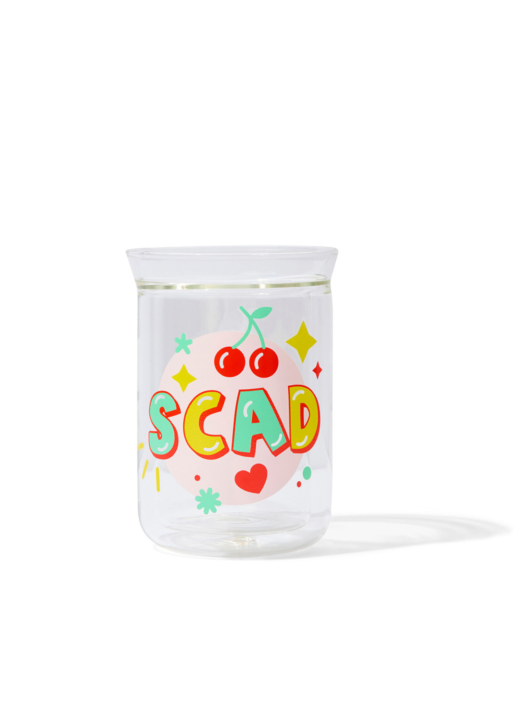 SCAD SCAD Cherry Glass 11.5 oz. Tumbler