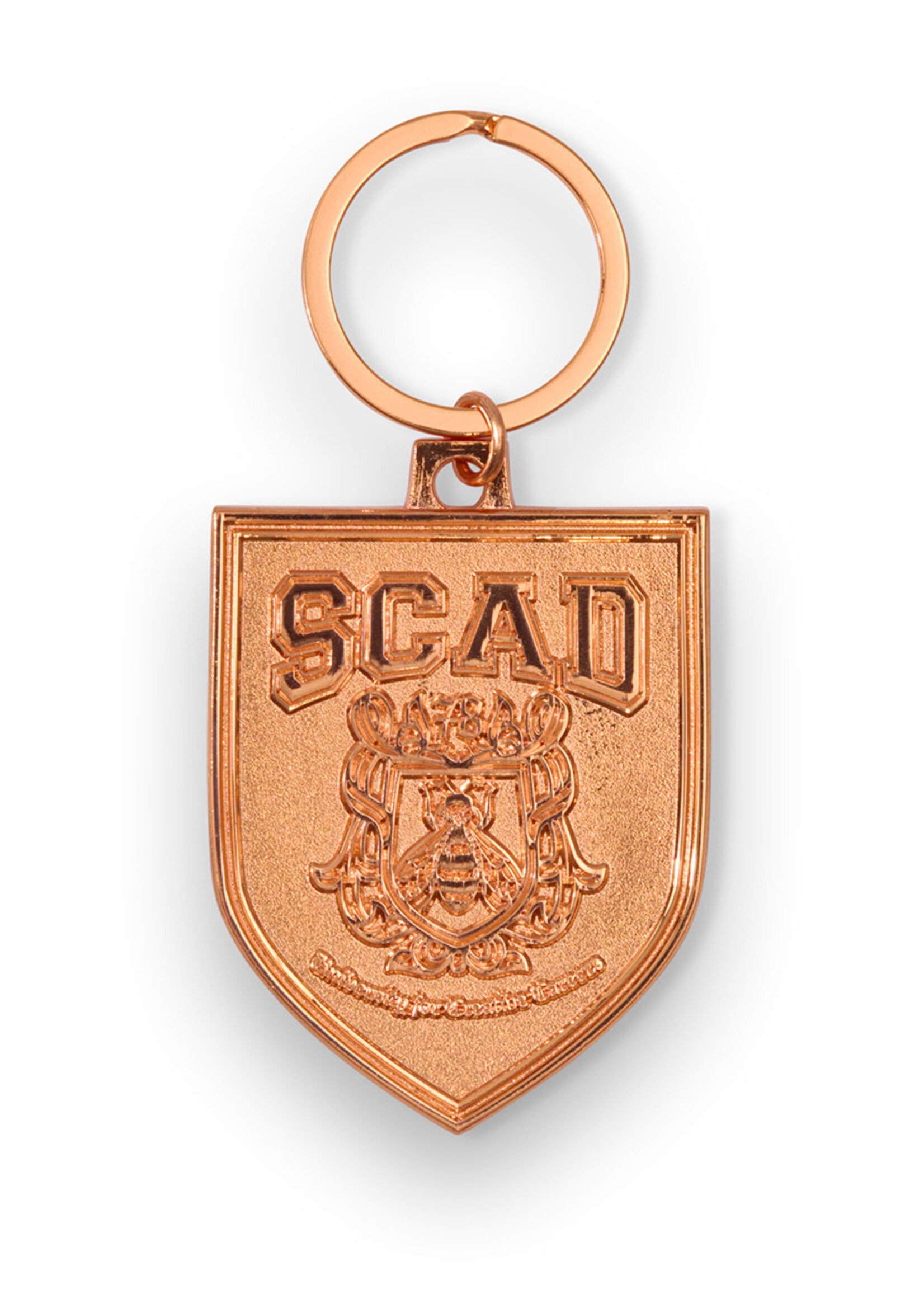 SCAD University for Creative Careers Metal Keychain