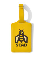 SCAD Drone Bee Luggage Tag, Yellow
