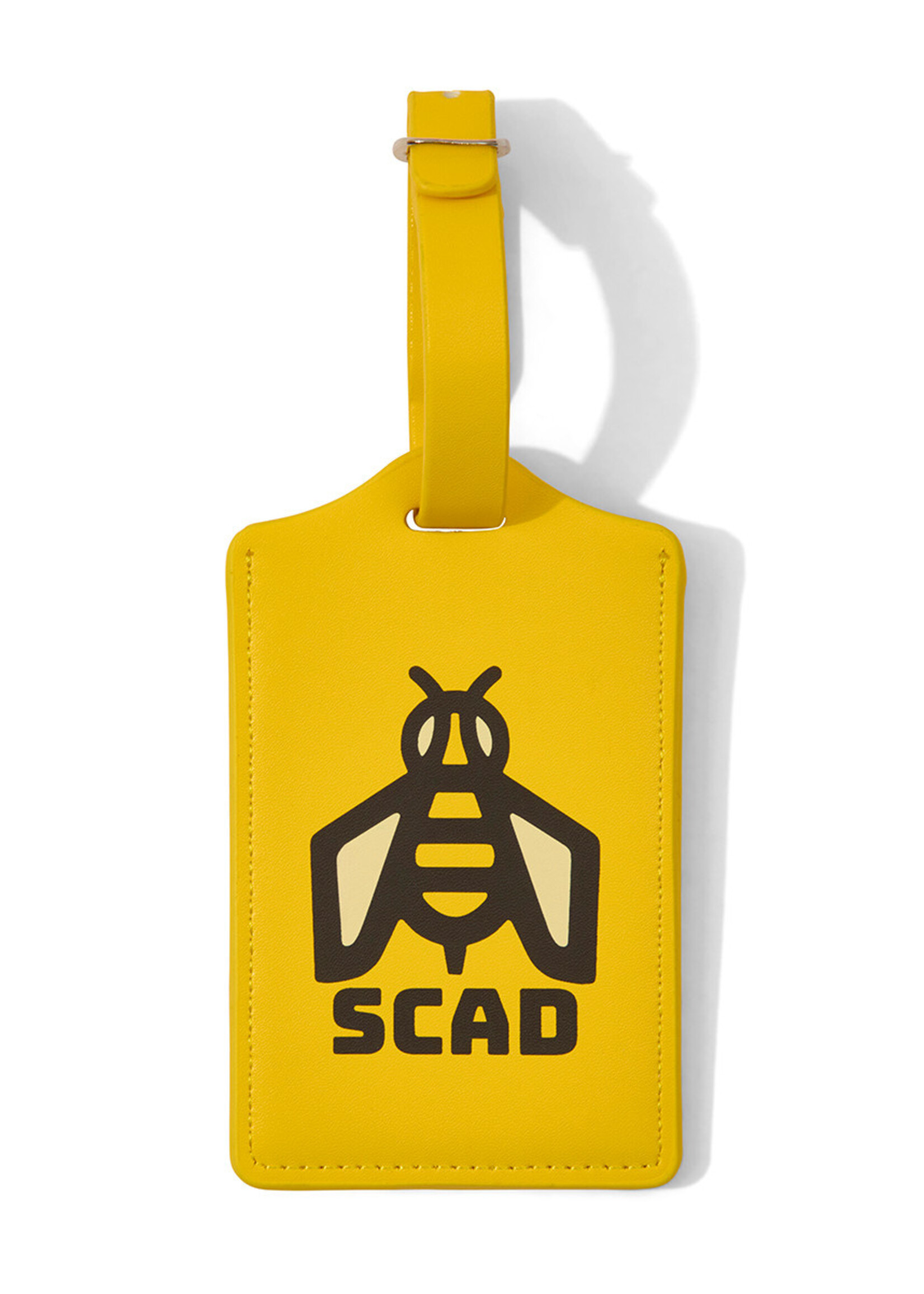 SCAD Drone Bee Luggage Tag, Yellow