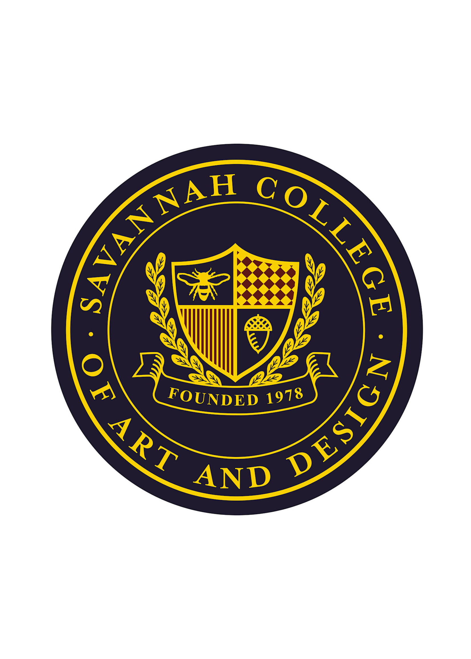 SCAD SCAD Crest Car Magnet