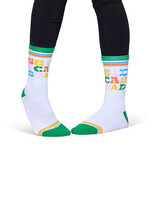 SCAD SCAD Typographic Rainbow Socks