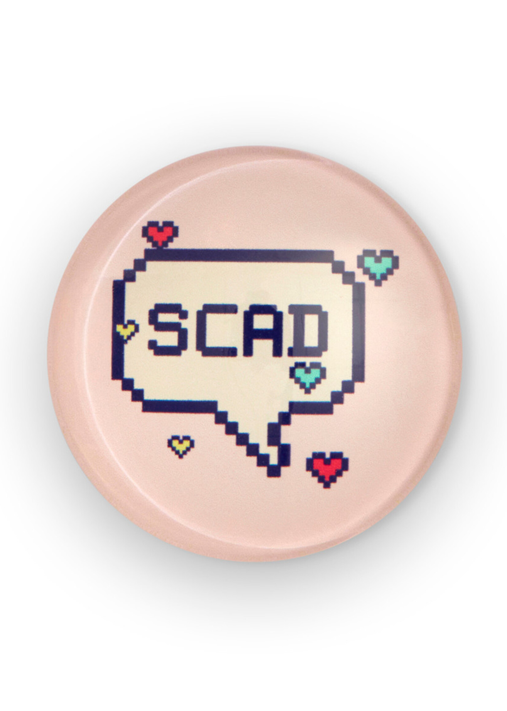 SCAD SCAD 8bit Bubble Magnet