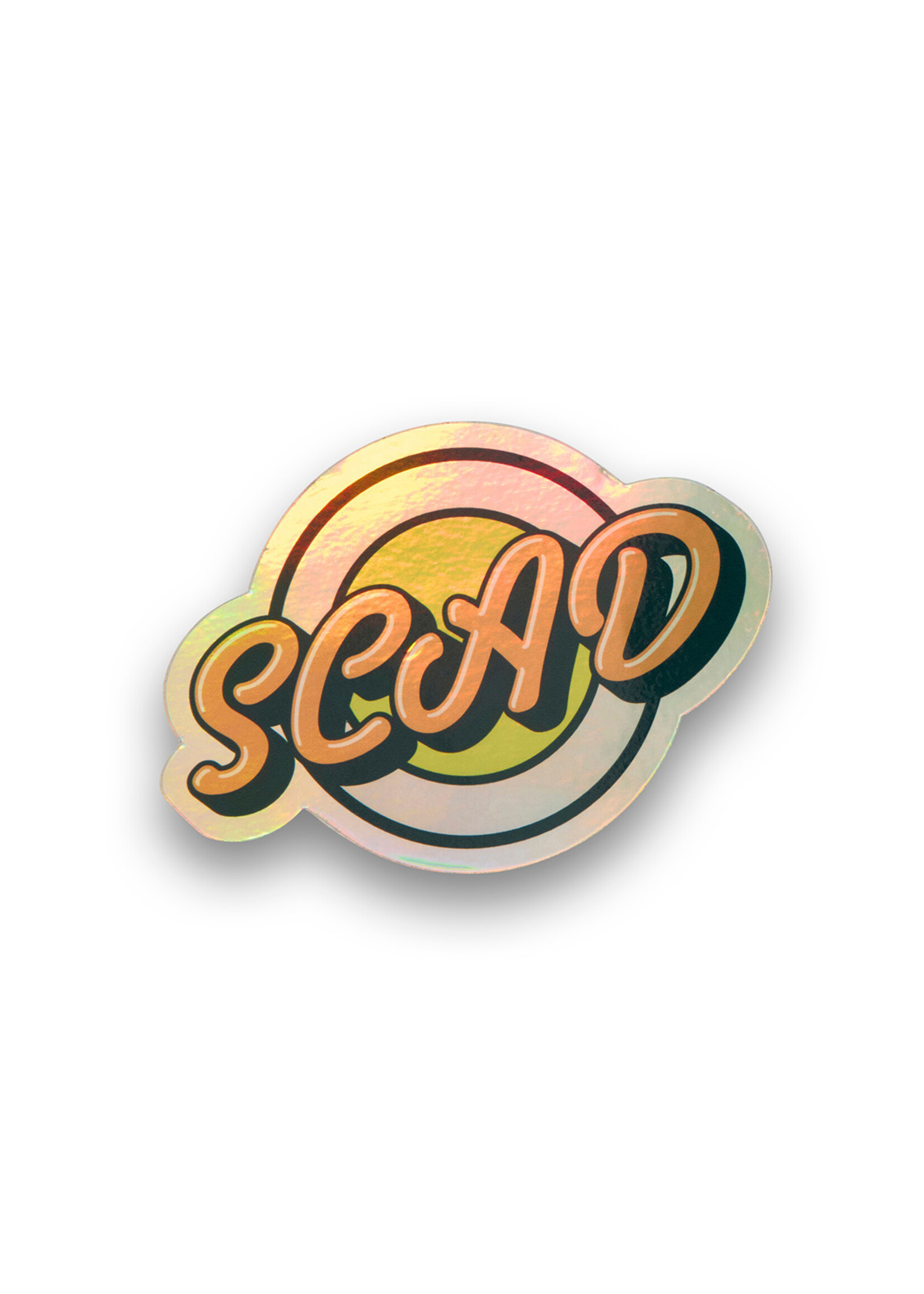 SCAD SCAD Diner Holographic Bumper Sticker