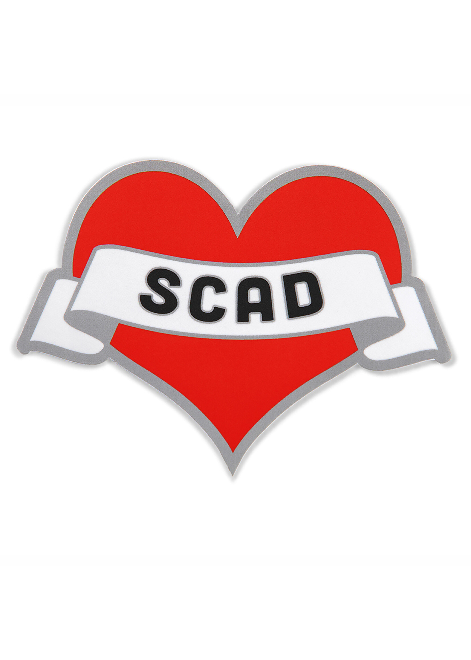 SCAD SCAD Heart Sticker