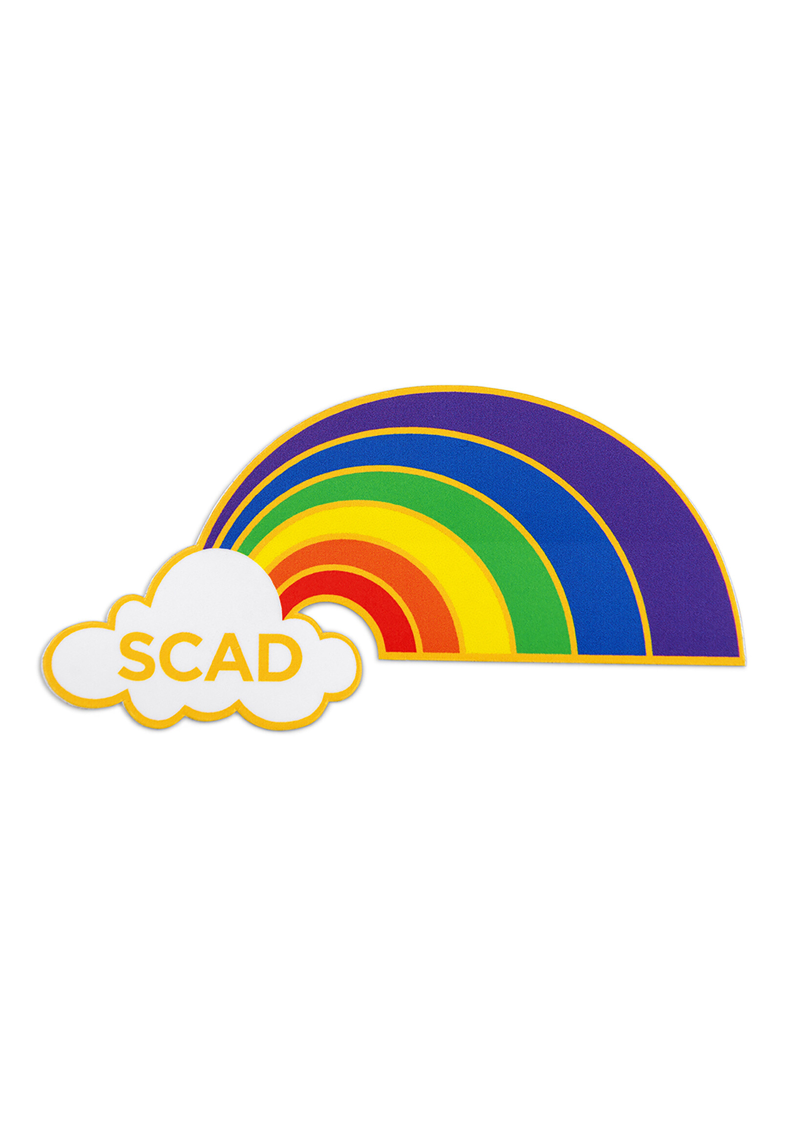 SCAD SCAD Rainbow Sticker