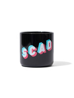 SCAD SCAD Black Tksq Ceramic Mug