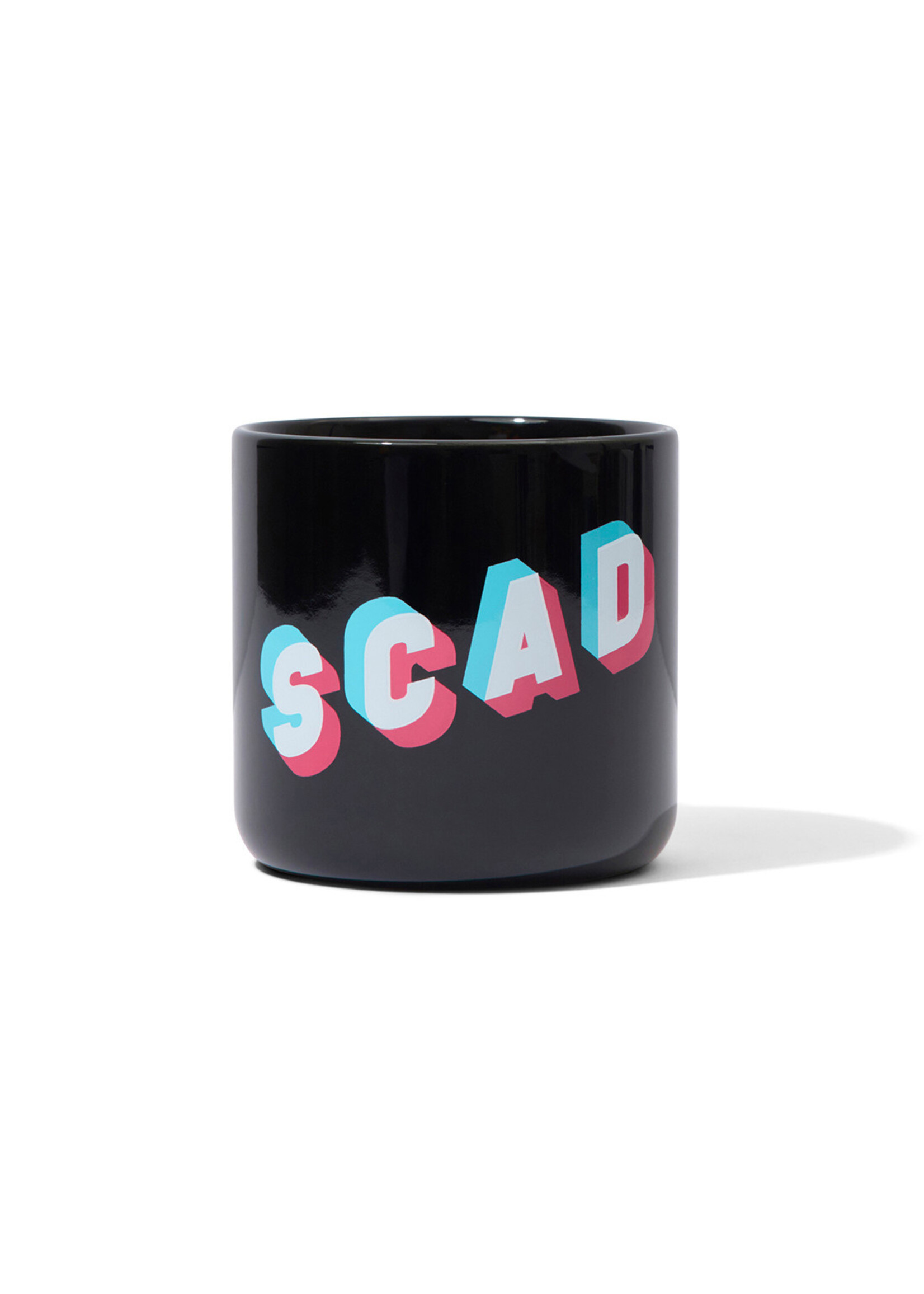 SCAD SCAD Black Tksq Ceramic Mug