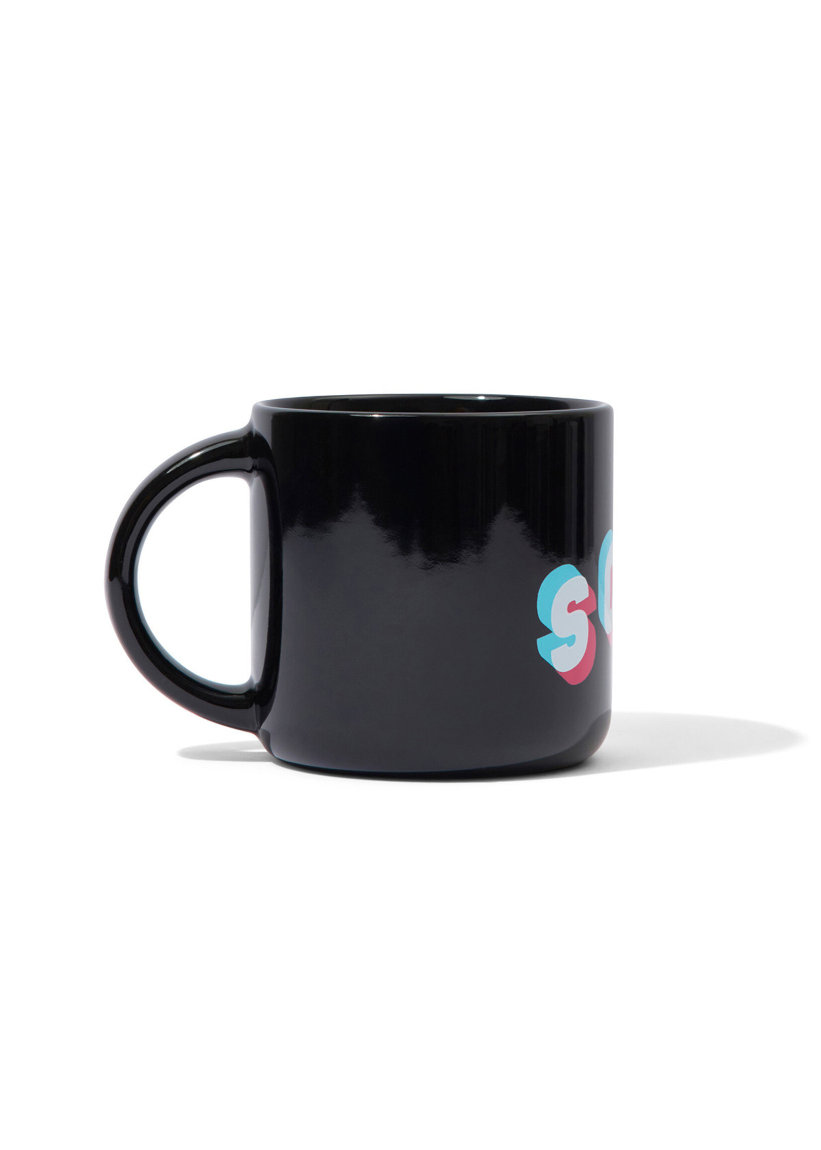 SCAD SCAD Black Tksq Ceramic Mug