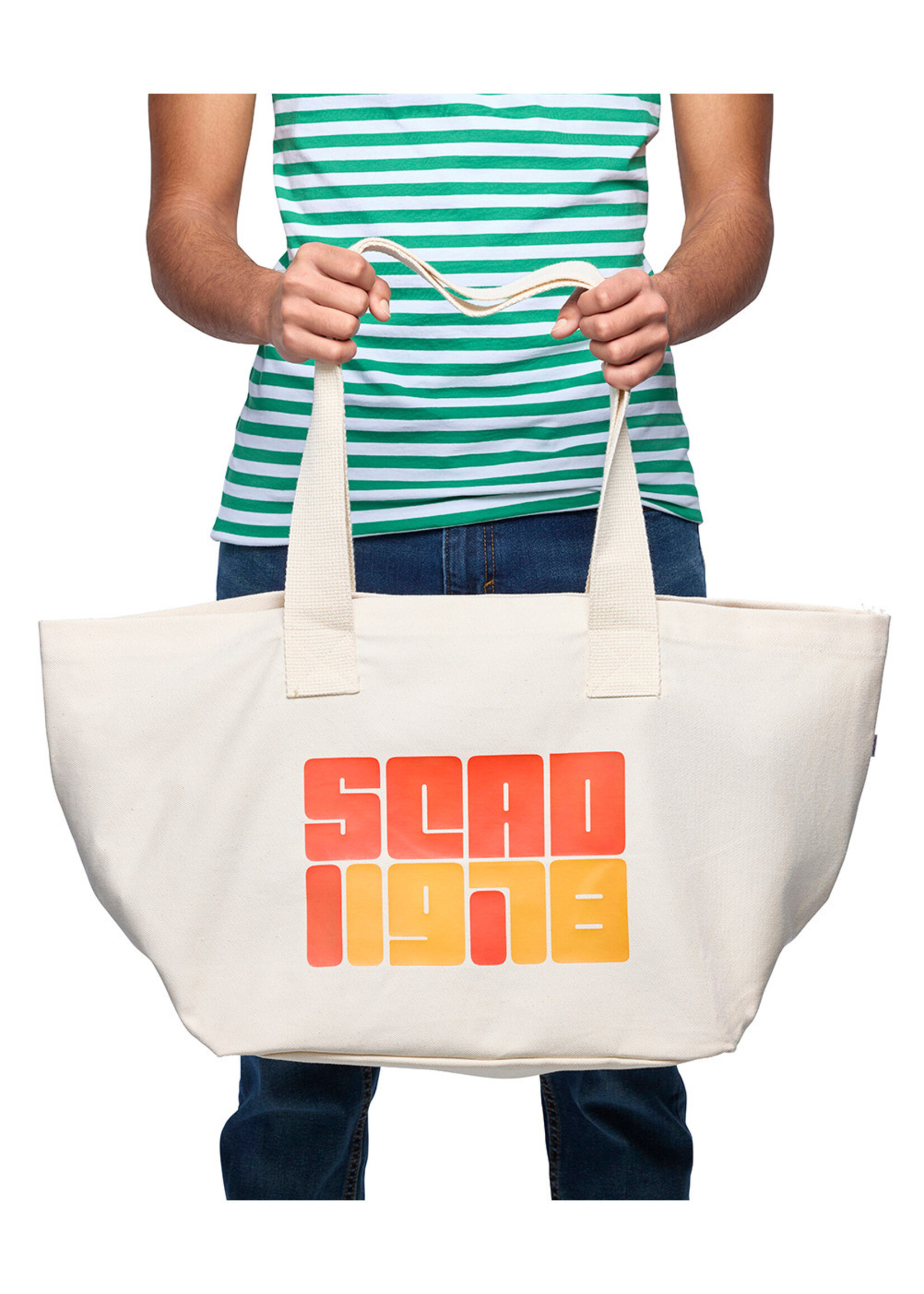 SCAD SCAD 1978 Natural Canvas Tote
