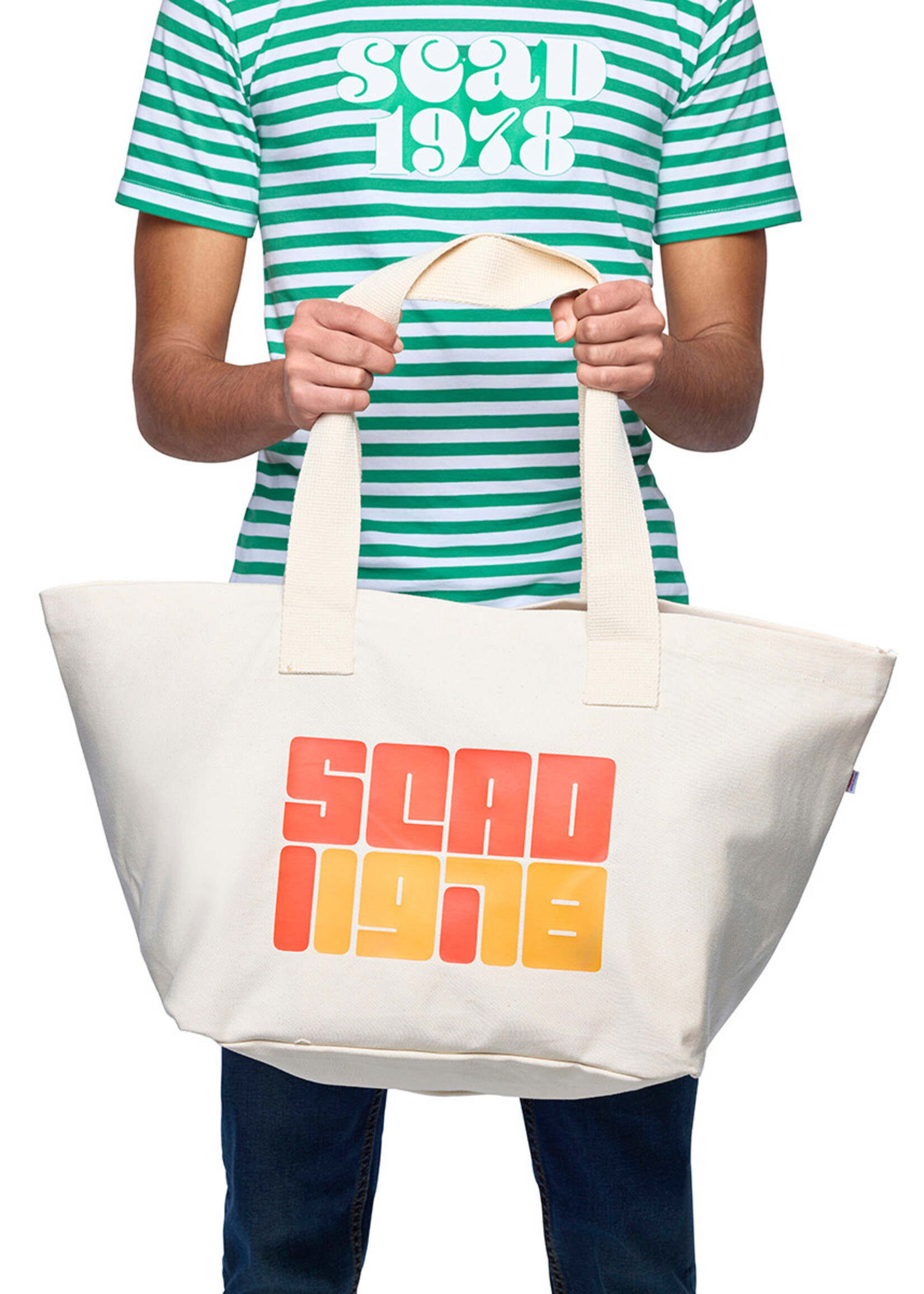 SCAD SCAD 1978 Natural Canvas Tote
