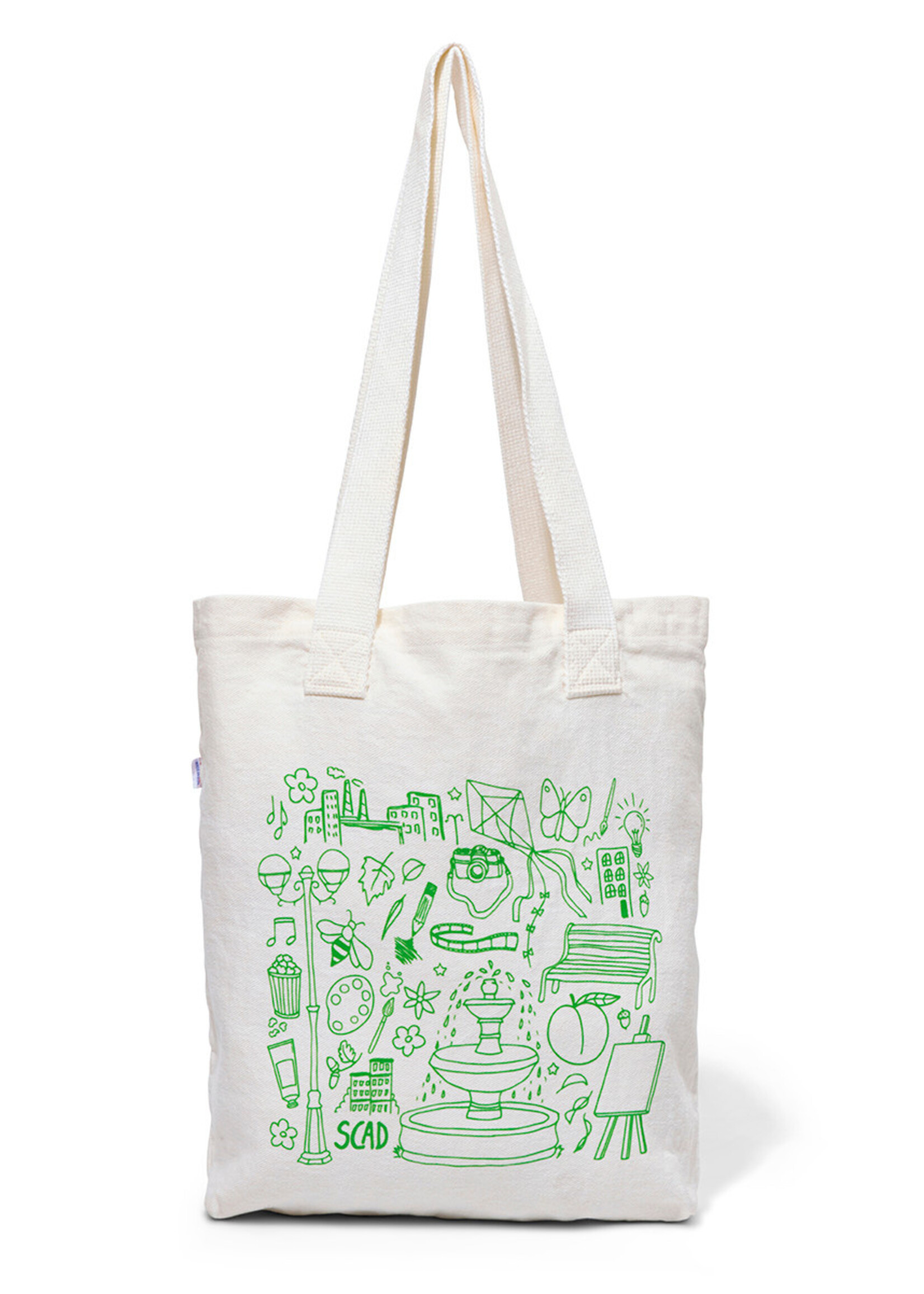SCAD SCAD SAV Doodles Tote Bag