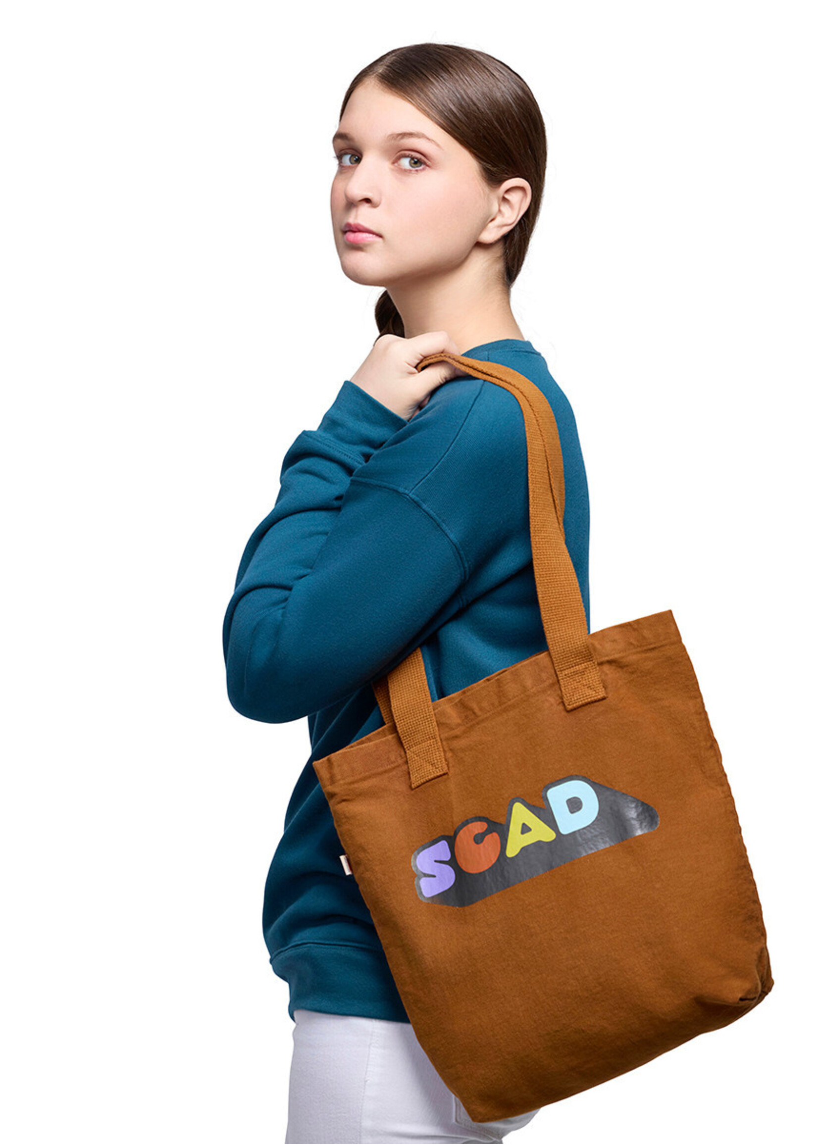 SCAD SCAD Skater, Toast, Canvas Tote