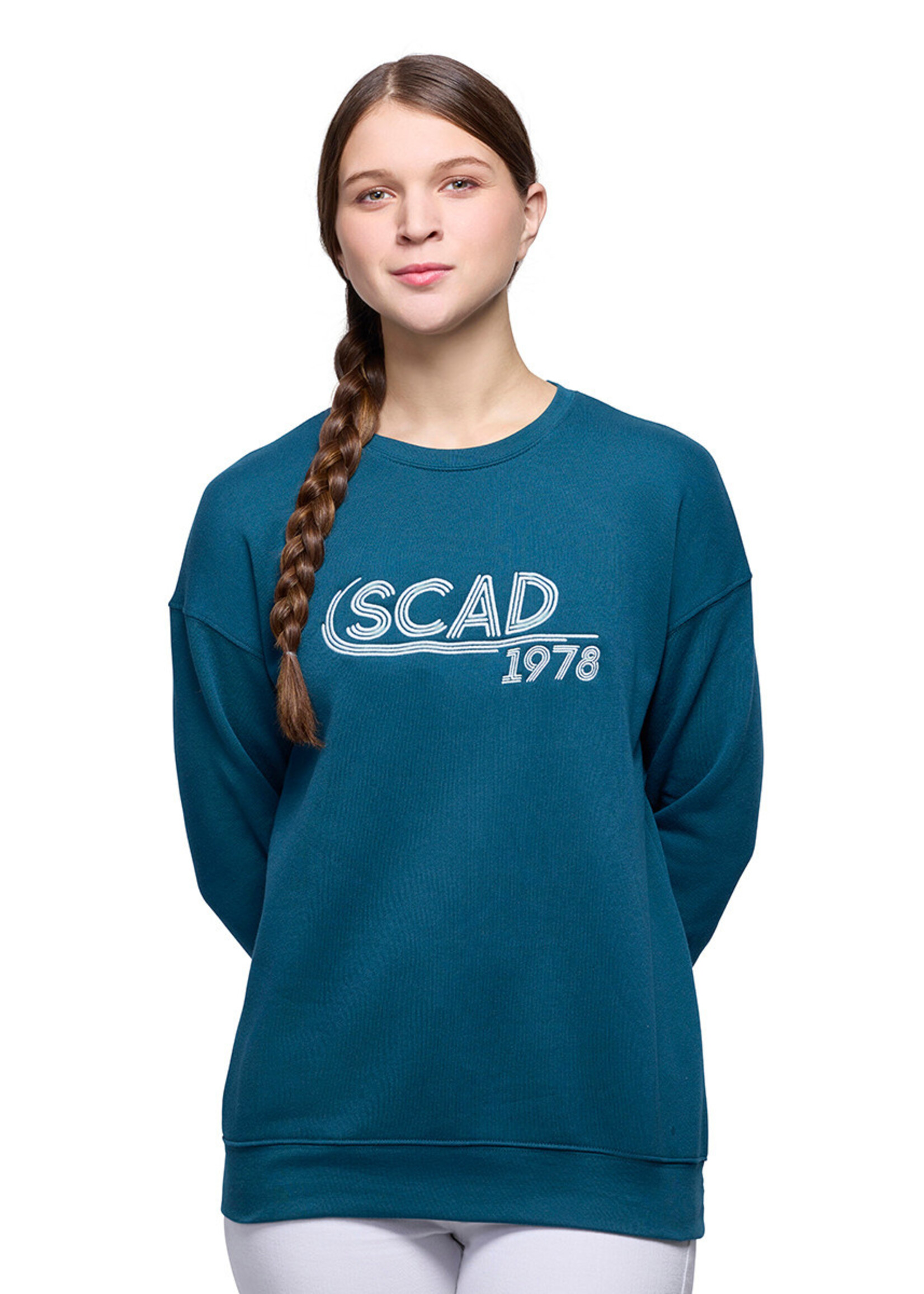 SCAD SCAD 78 Swish Sweatshirt Deep Teal