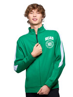 SCAD SCAD Crest Adult Track Jacket, Kelly Green