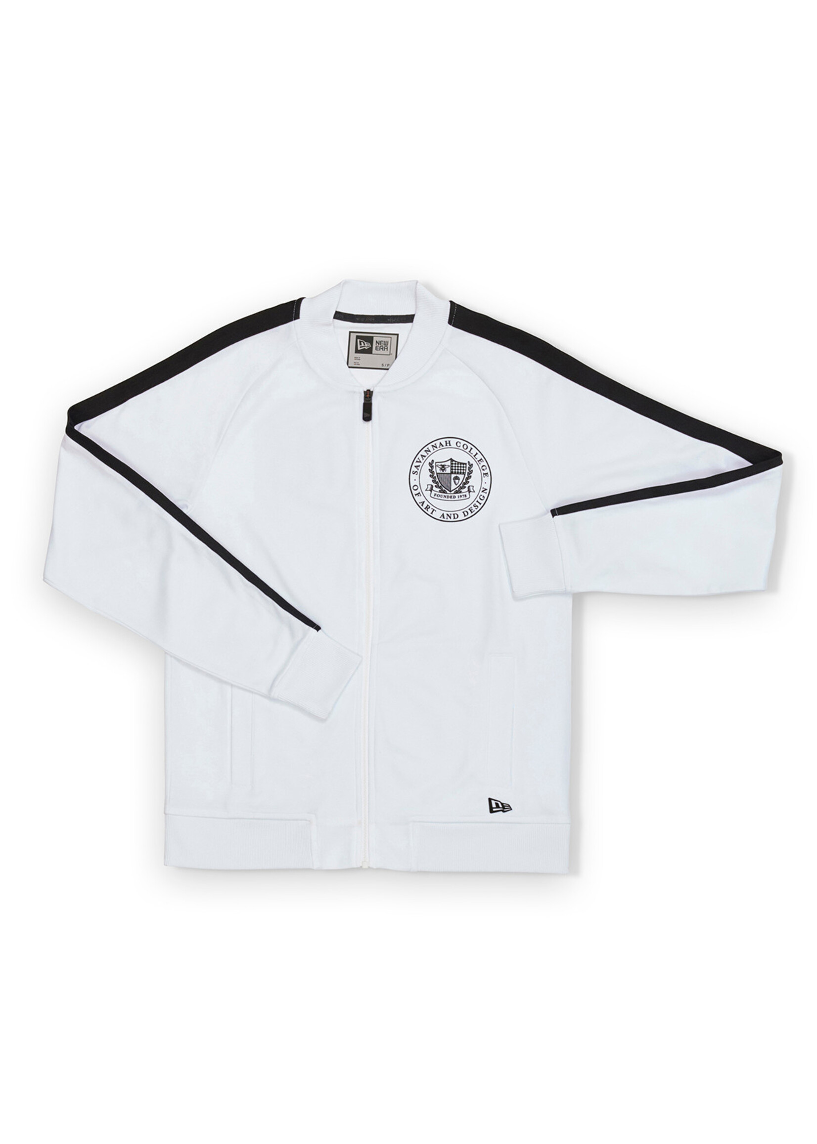SCAD SCAD Crest Adult Track Jacket, Black/White
