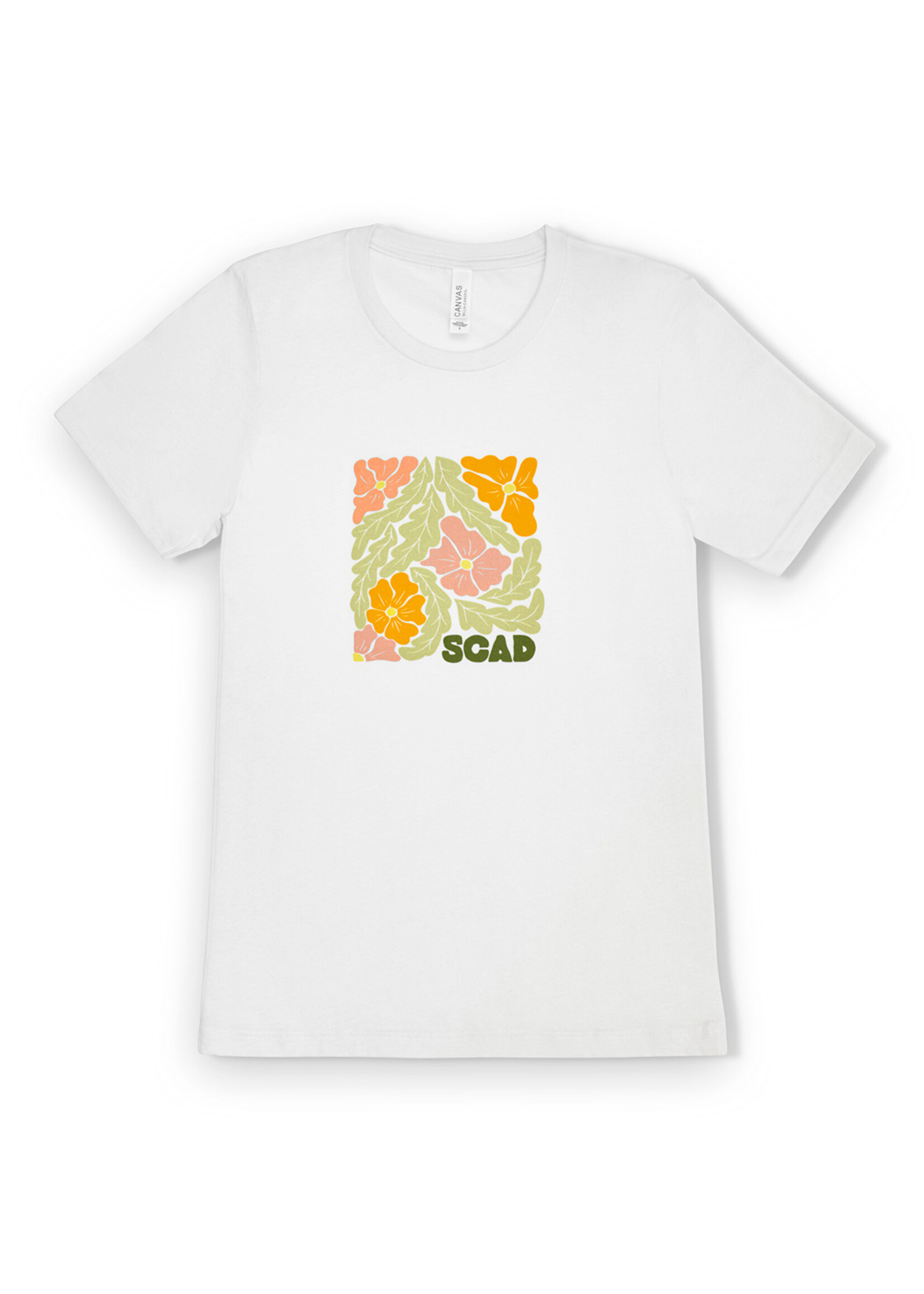 SCAD SCAD Floral Aesthetic Tshirt Soft Citron