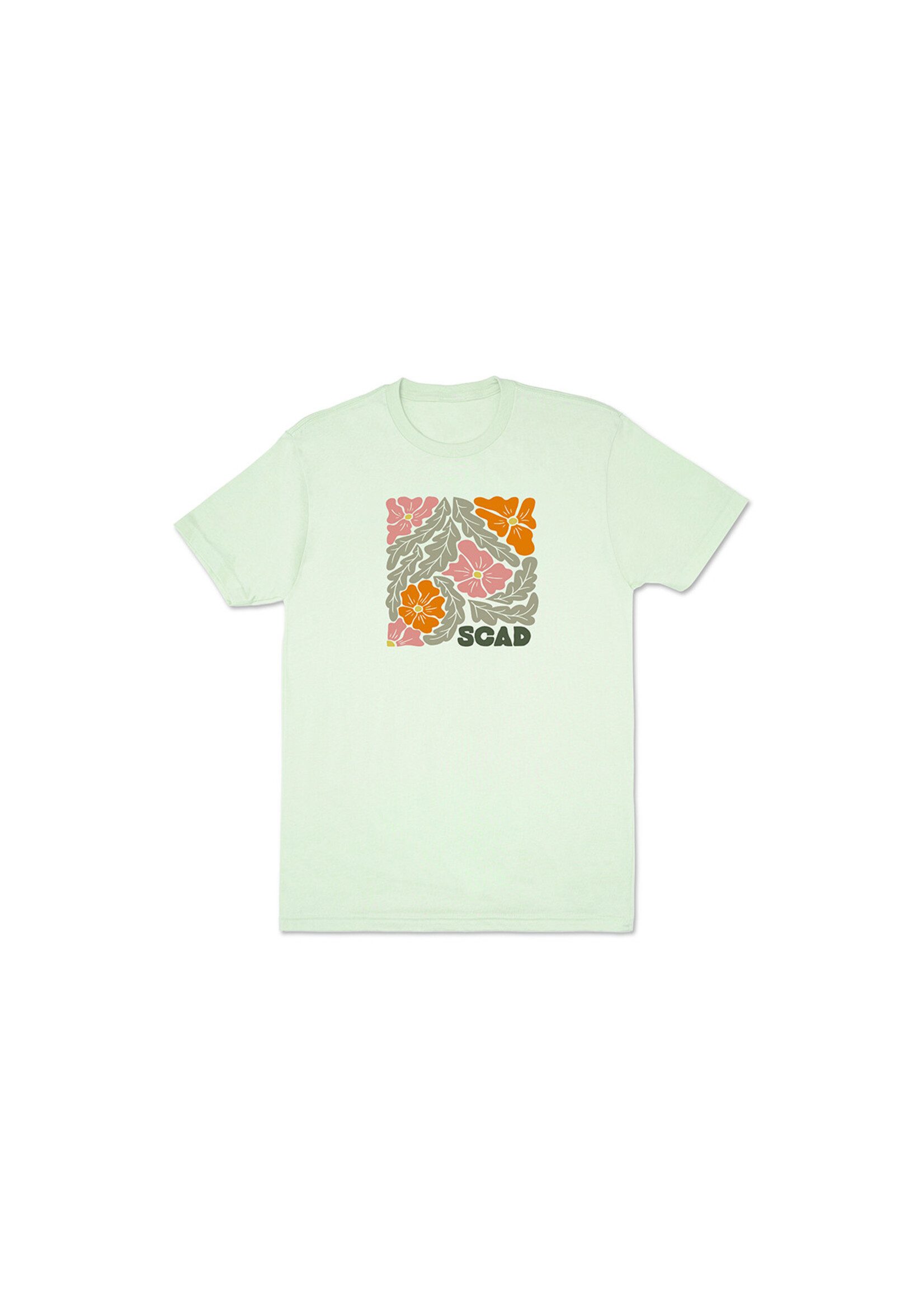 SCAD SCAD Floral Aesthetic Tshirt Soft Citron