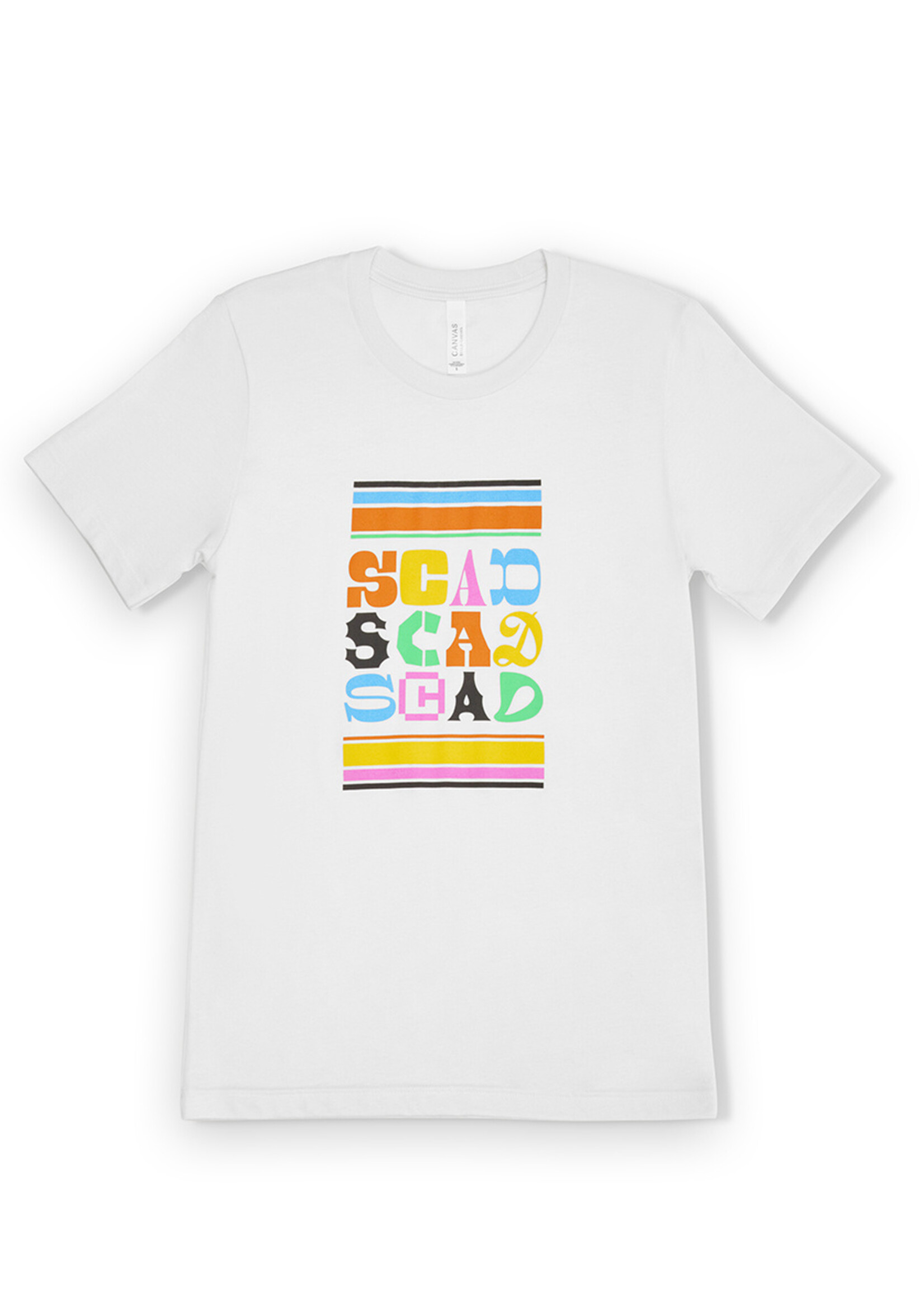 SCAD SCAD Rainbow Typography Tshirt