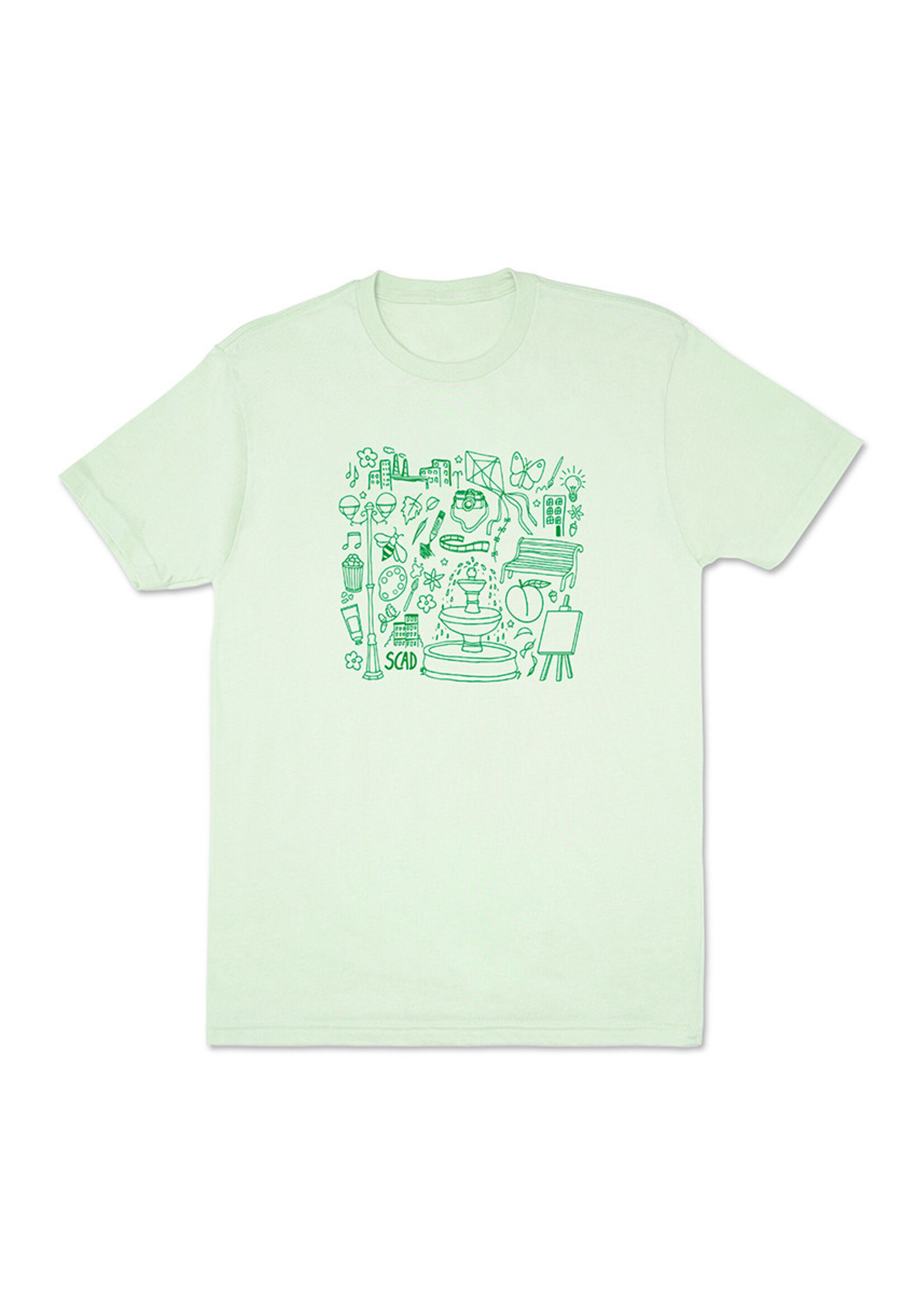 SCAD SCAD Savannah Doodles Tshirt