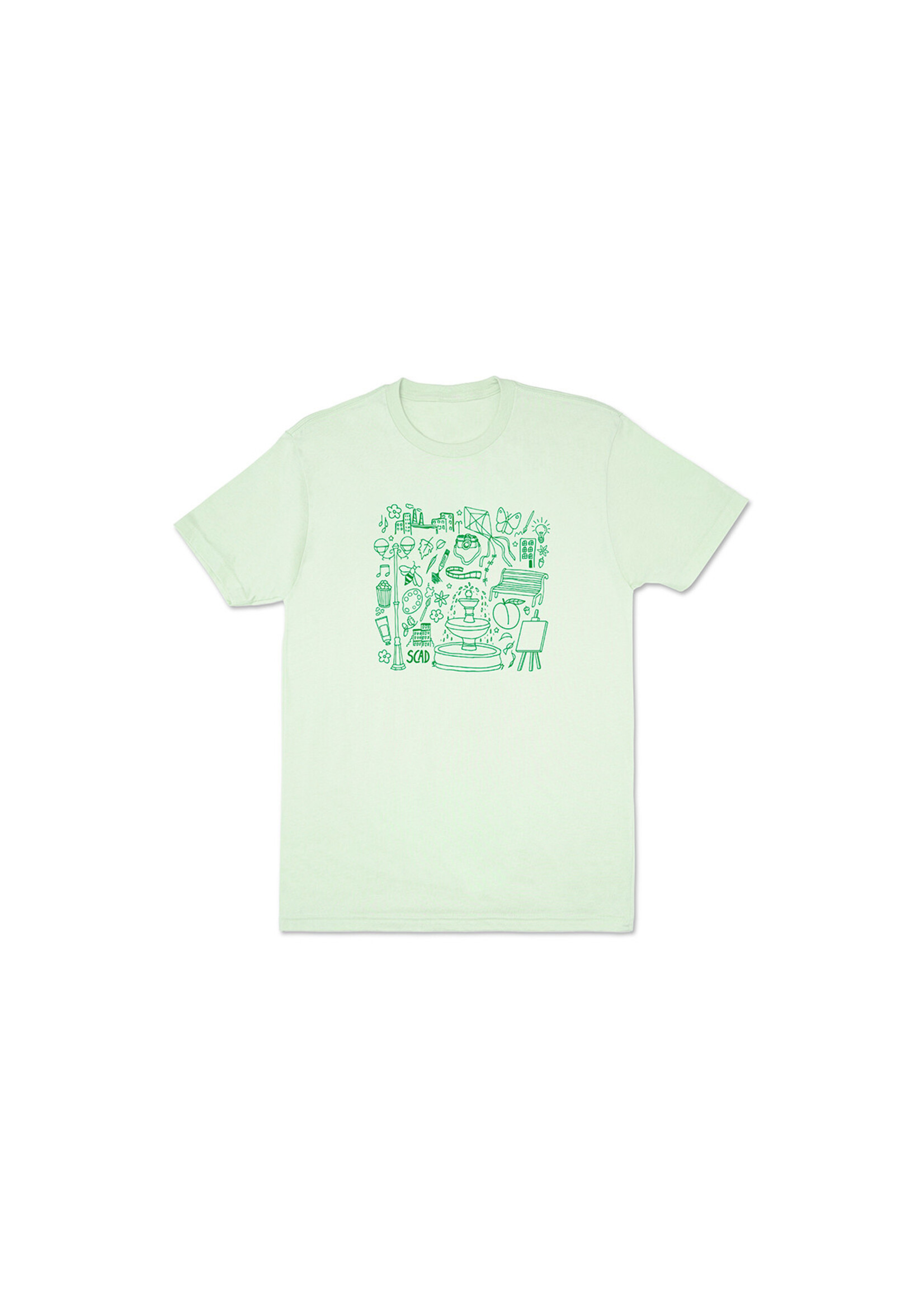 SCAD SCAD Savannah Doodles Tshirt