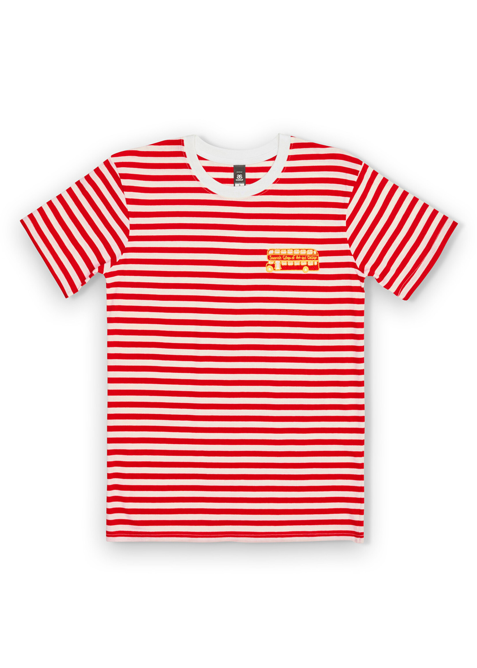 SCAD SCAD Striped Tshirt Double Decker Bus