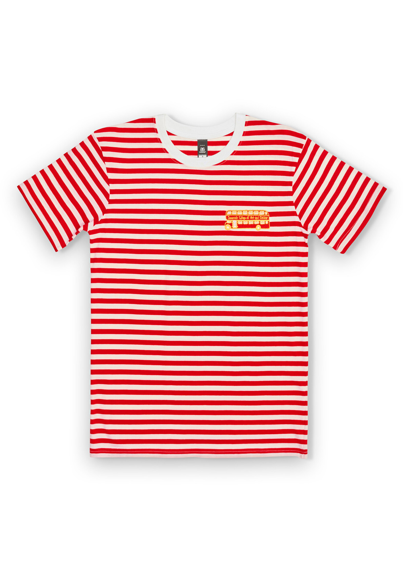 SCAD SCAD Striped Tshirt Double Decker Bus
